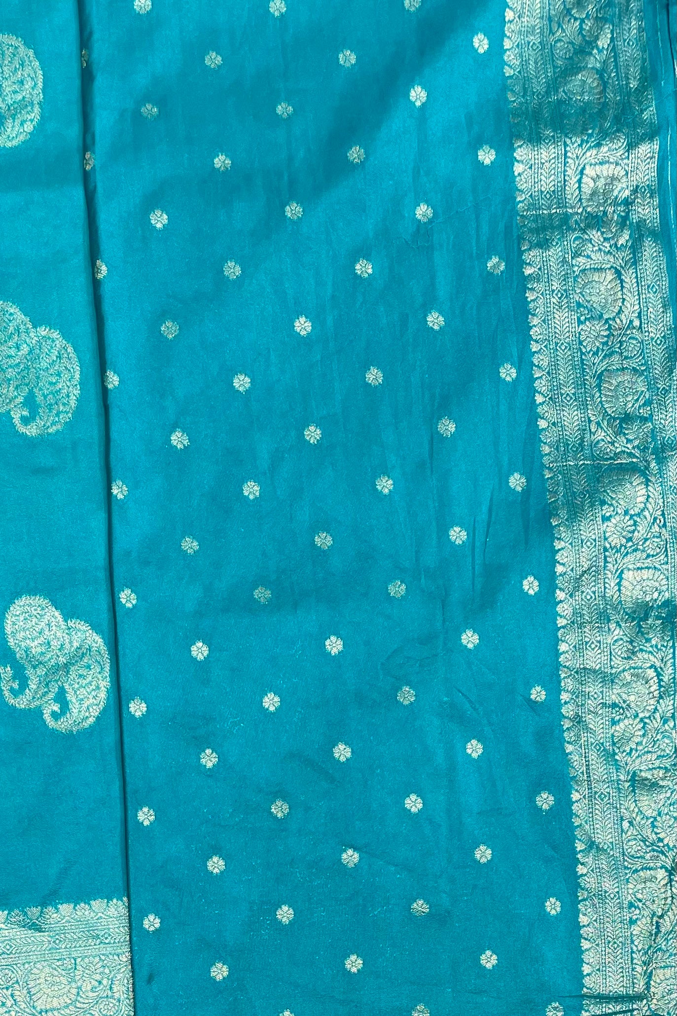 Bridal Soft Silk Saree| MBFC03 | Sapphire Blue