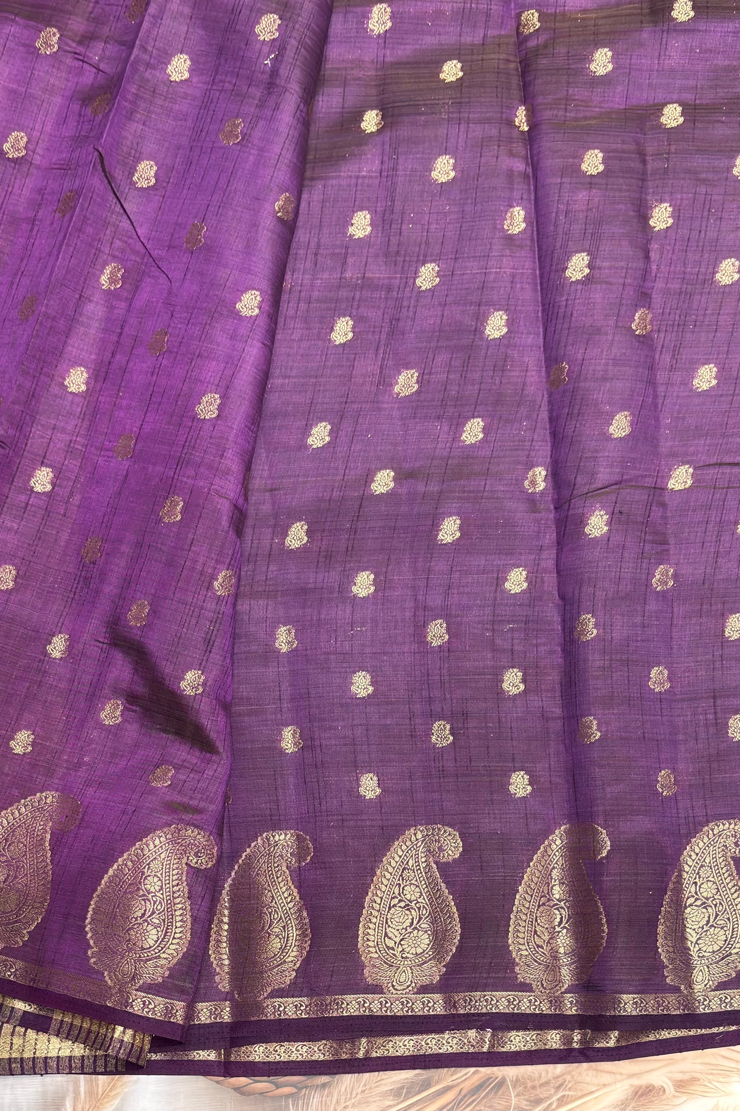 Raw Silk |Purple(Violet) | RS03