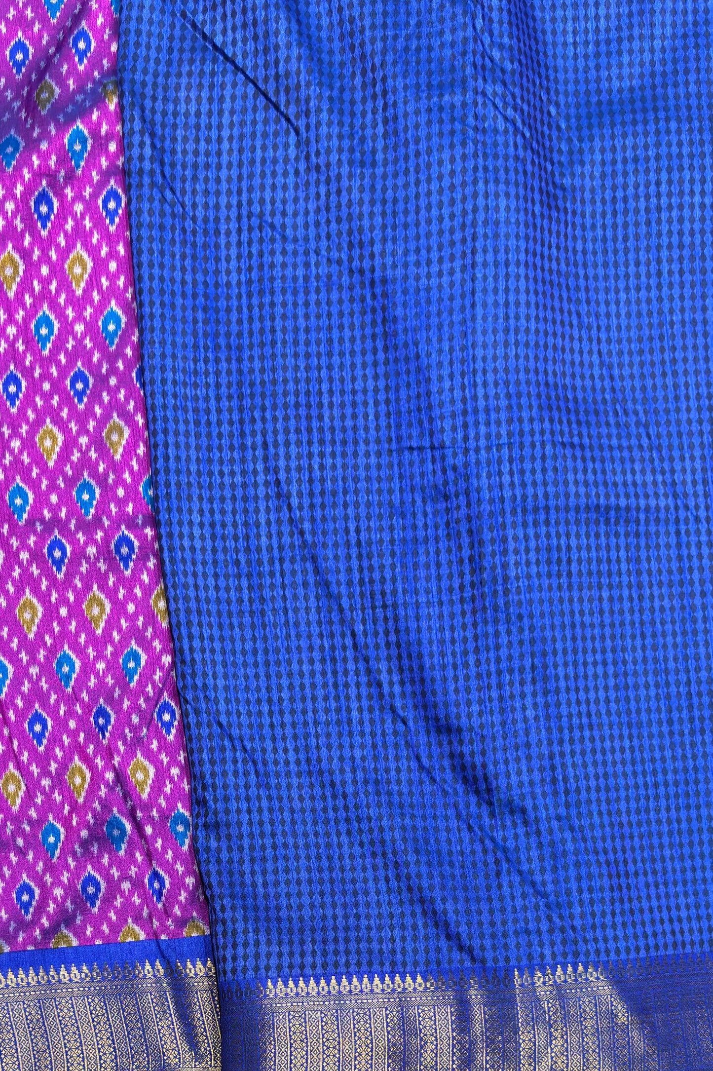 Semi Patola SIlk |Majenta | MSP04