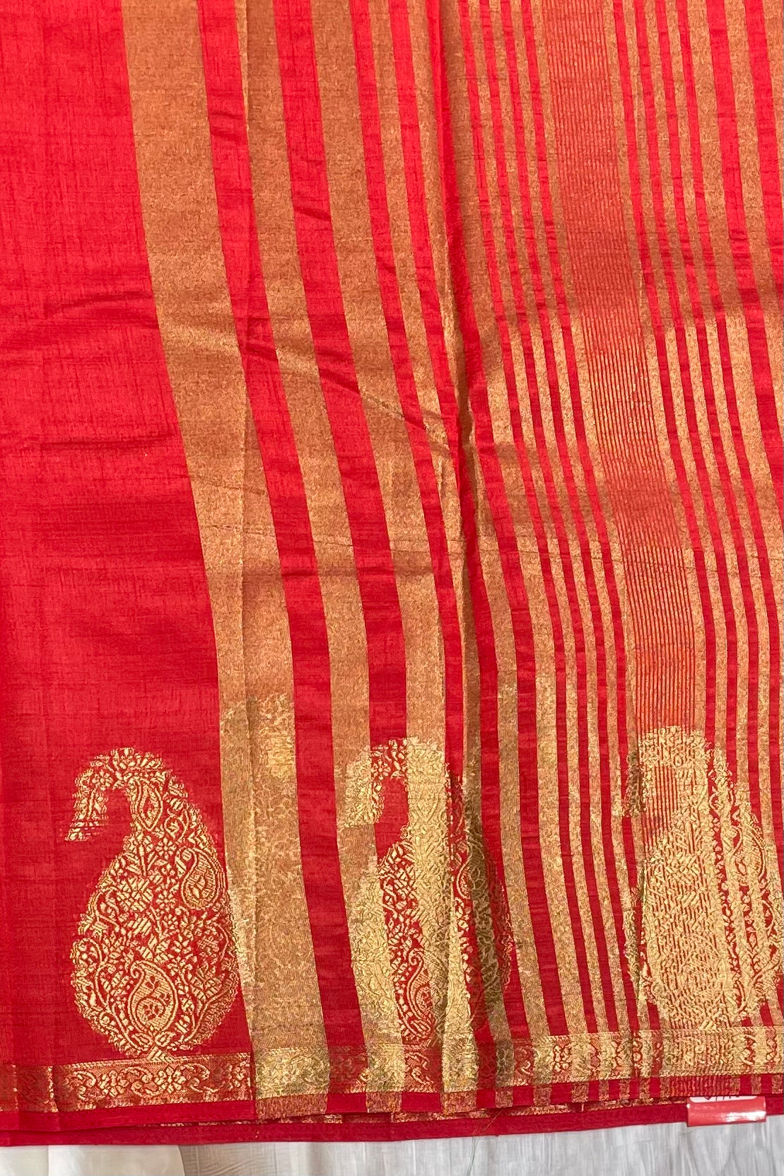 Raw Silk |Red | MBRS03