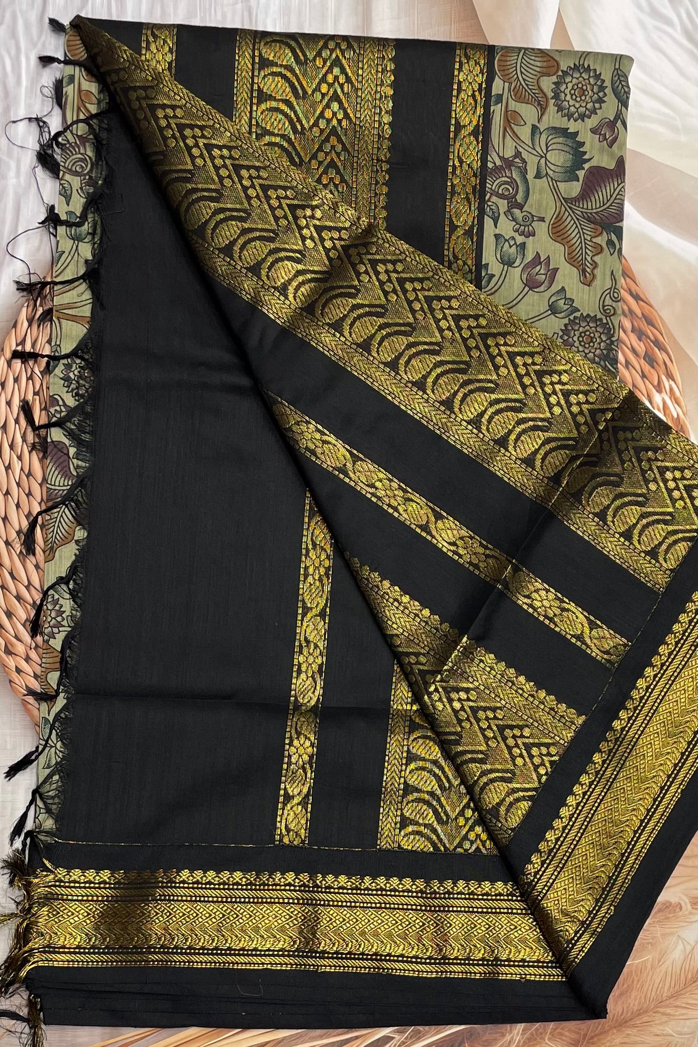 Kalmkari Print Kalyani Cotton | KCKA04