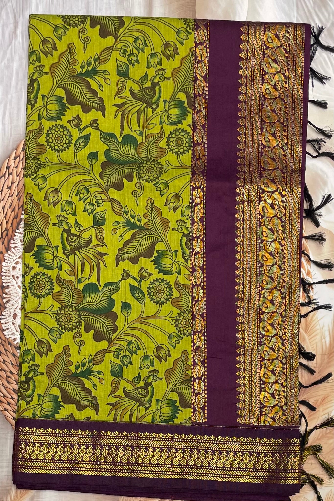 Kalmkari Print Kalyani Cotton | KCKA05
