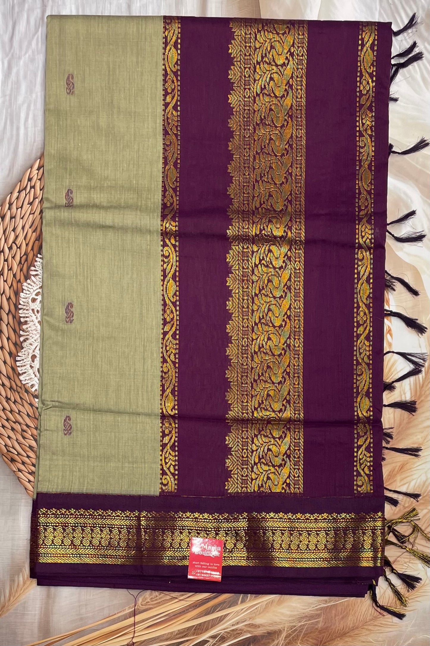 Kalyani Cotton Butta | KCBU03