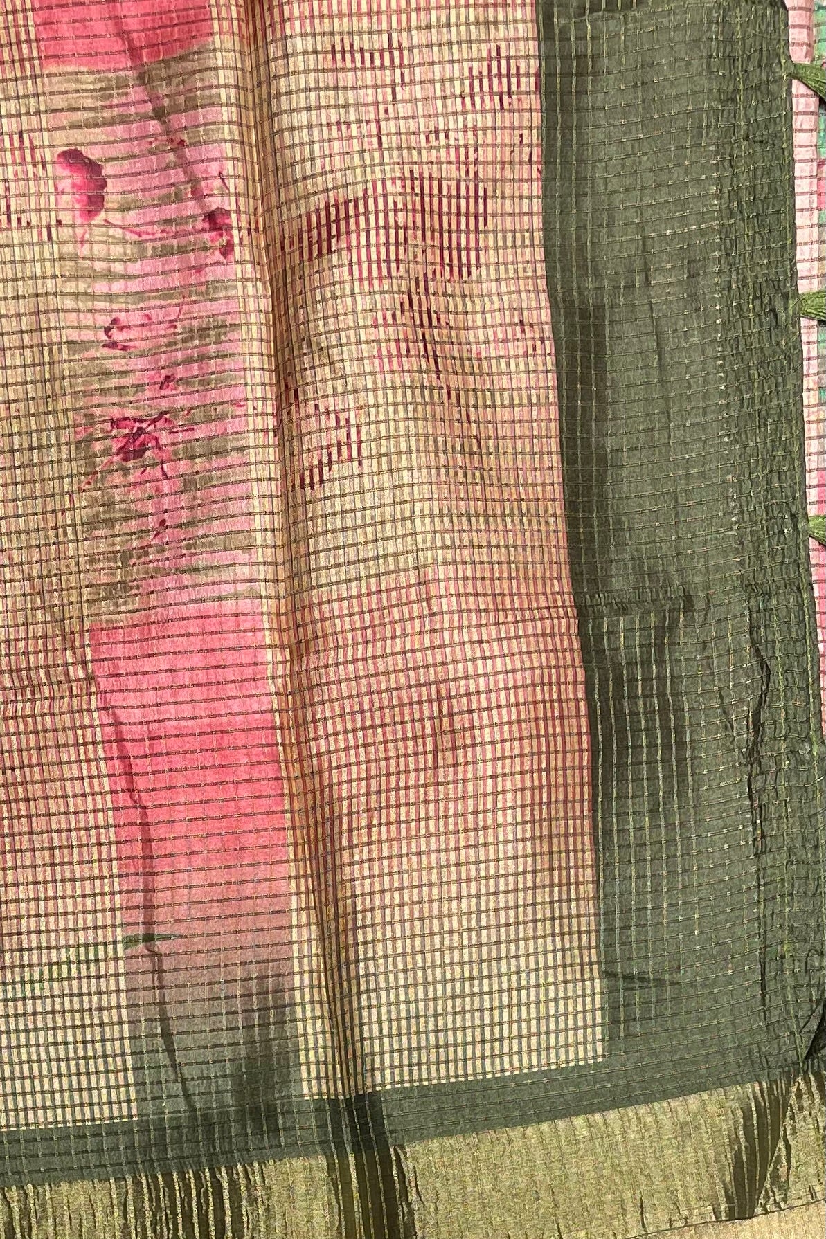 Kota Tussar Silk |Onion Pink |MBKT08