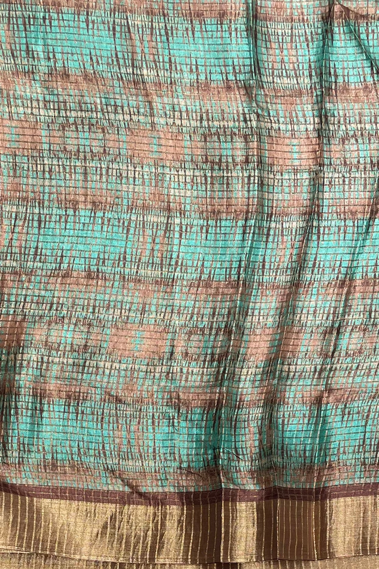 Kota Tussar Silk |Rama Green|MBKT05