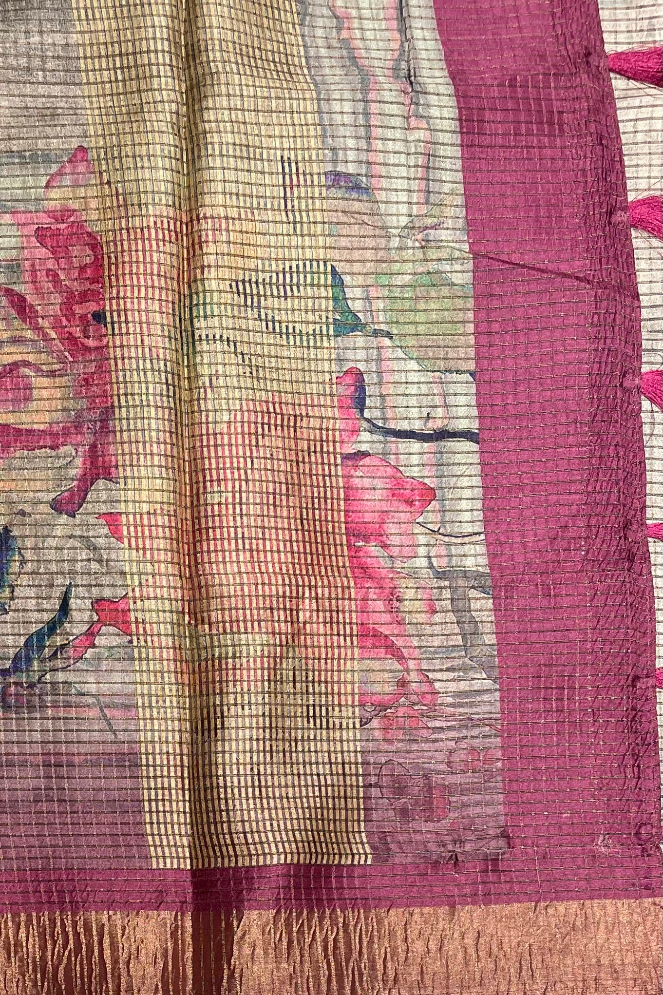 Kota Tussar Silk |Silver Grey |MBKT02