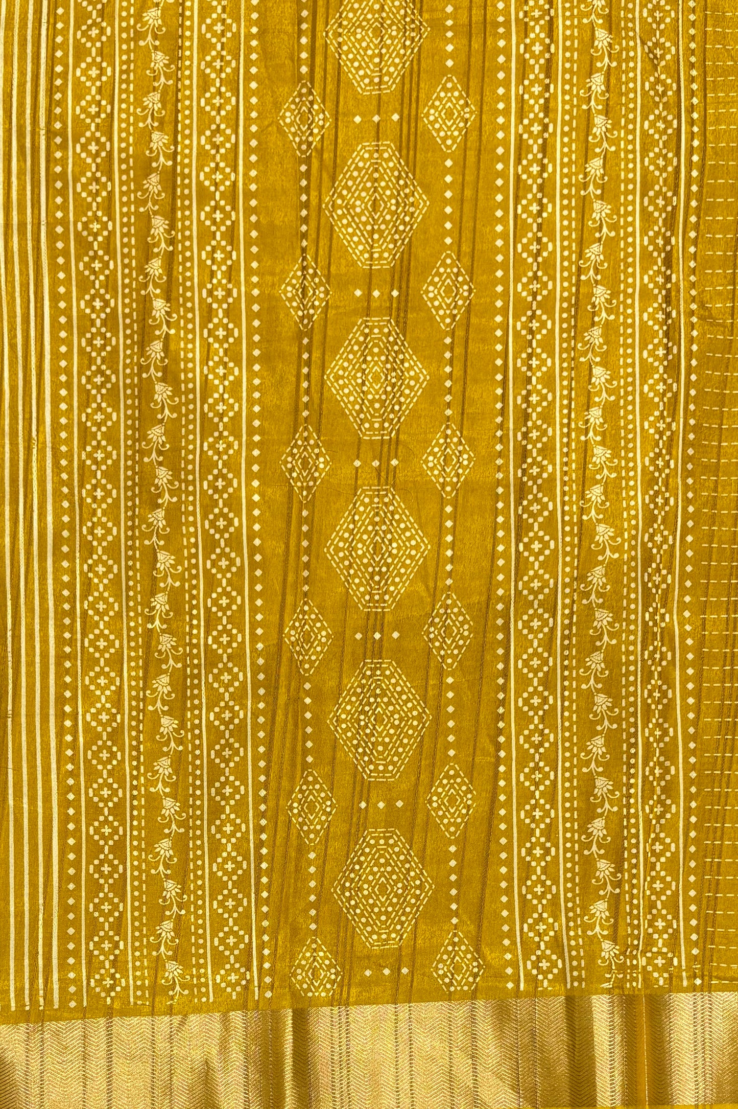 Premium Kotha Silk | Golden Mustard | KM06