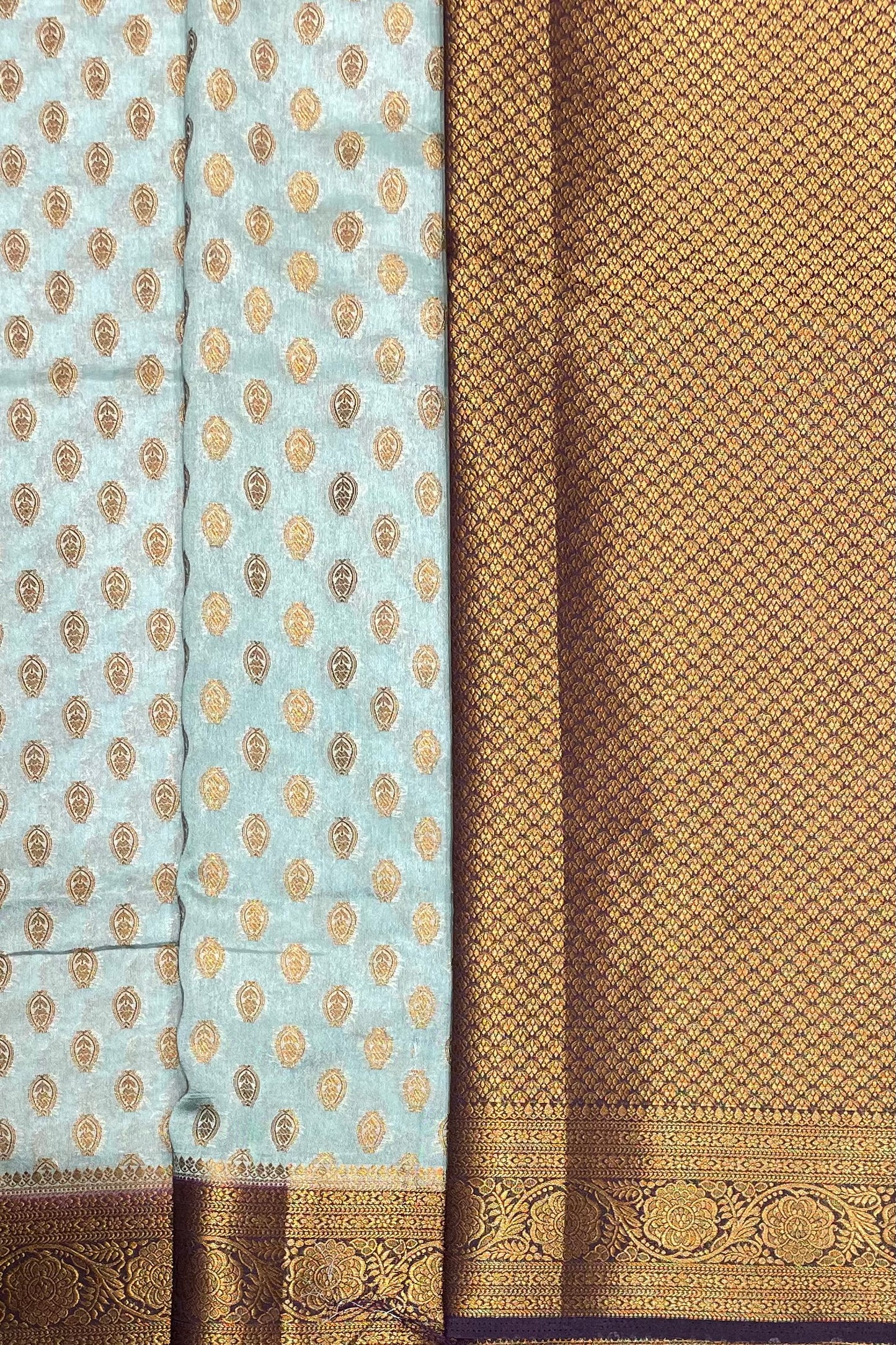 1000 Butta Silk |Teal Blue|1K10