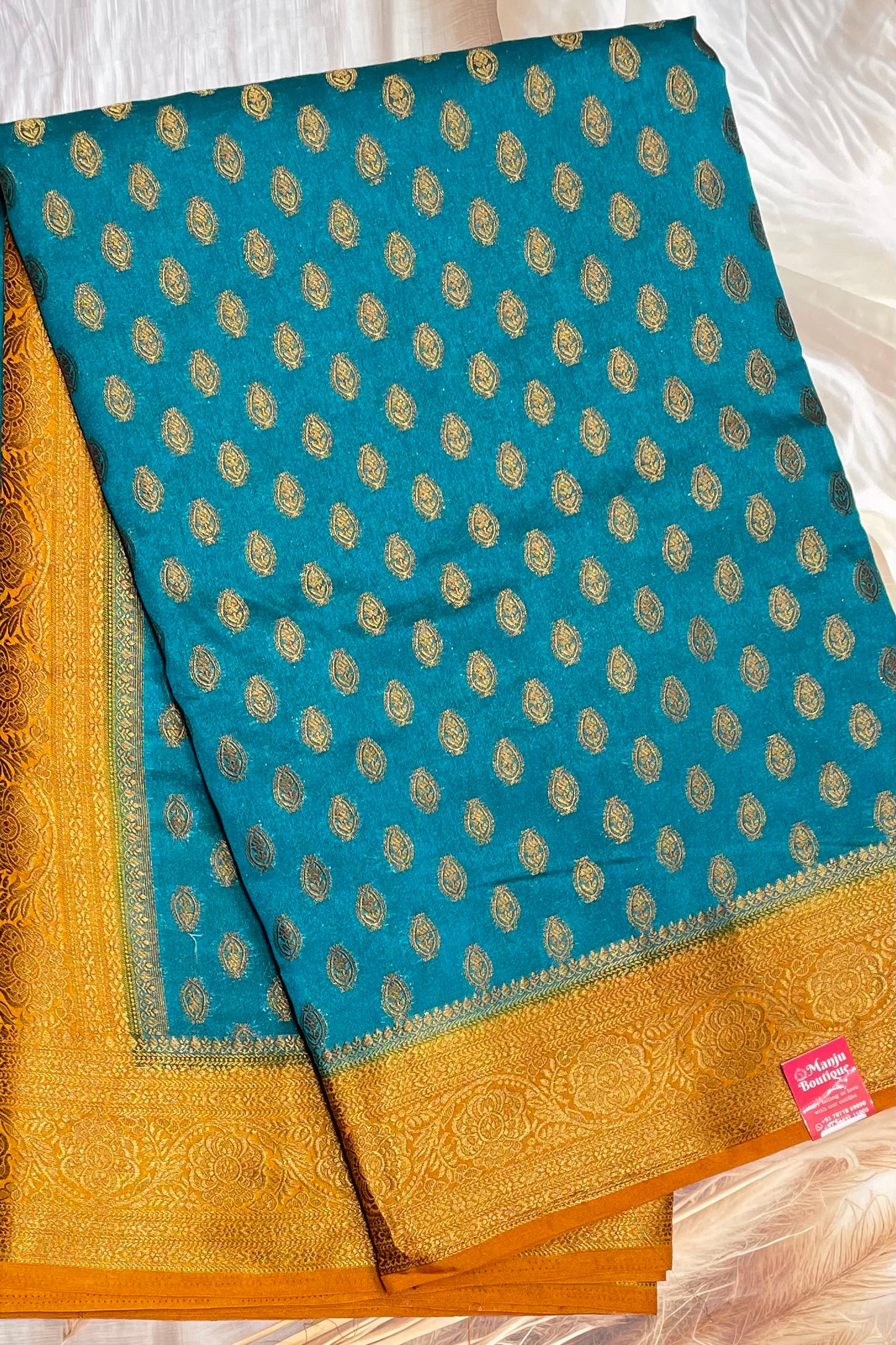1000 Butta Silk |Ananda Blue|1K09