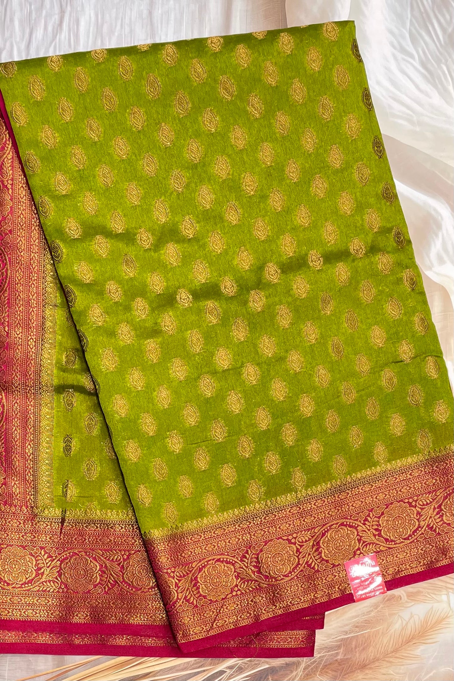 1000 Butta Silk | Meh Green|1K08