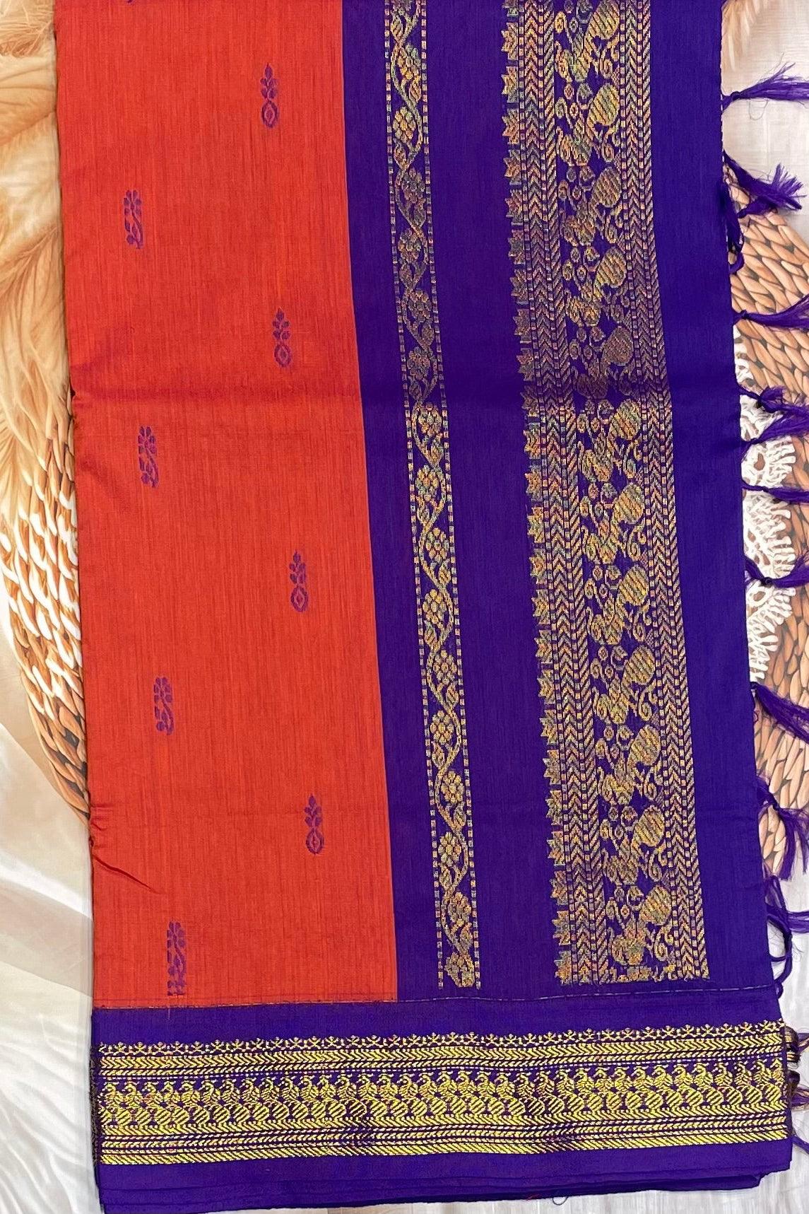 Kalyani Cotton Butta | KCBU10 - Manju Boutique