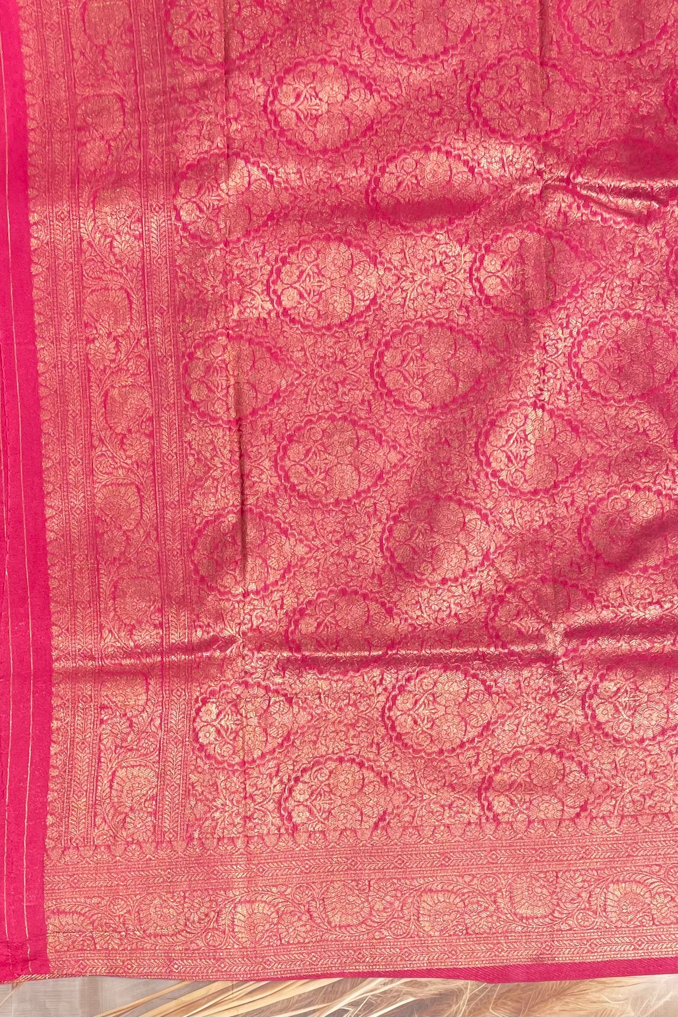 Bridal Soft Silk Saree| MBFC04 | PINK
