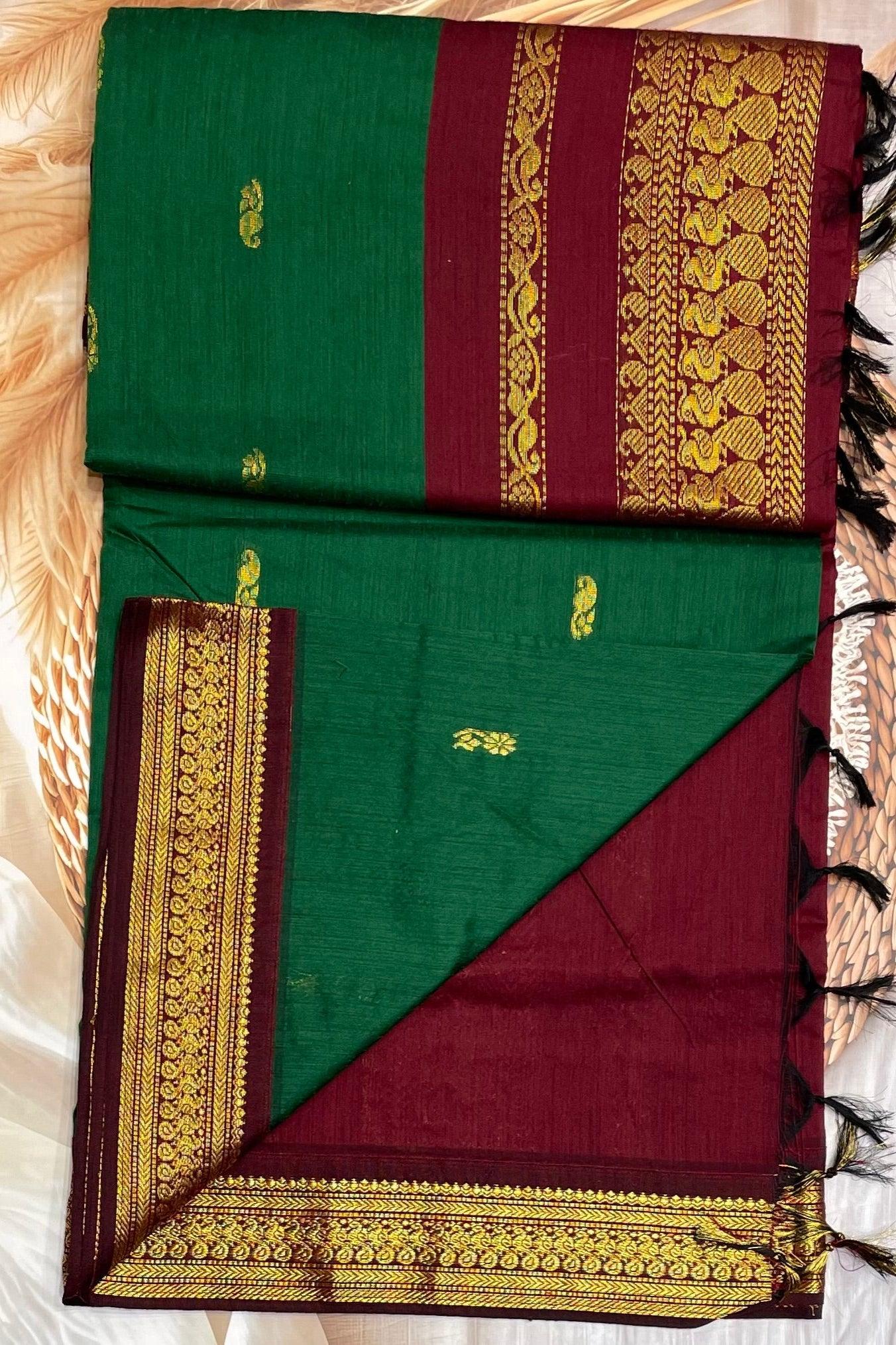 Kalyani Cotton Butta | KCBU15 - Manju Boutique