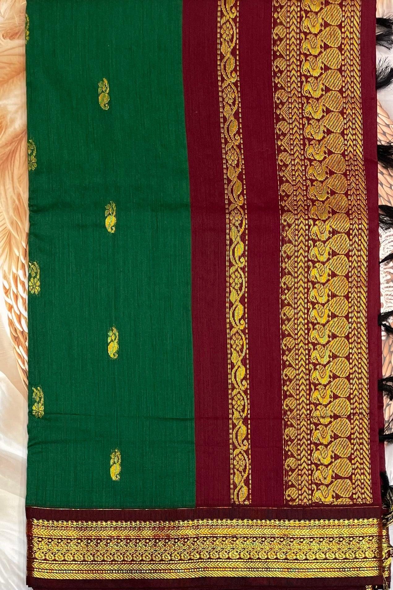 Kalyani Cotton Butta | KCBU15 - Manju Boutique