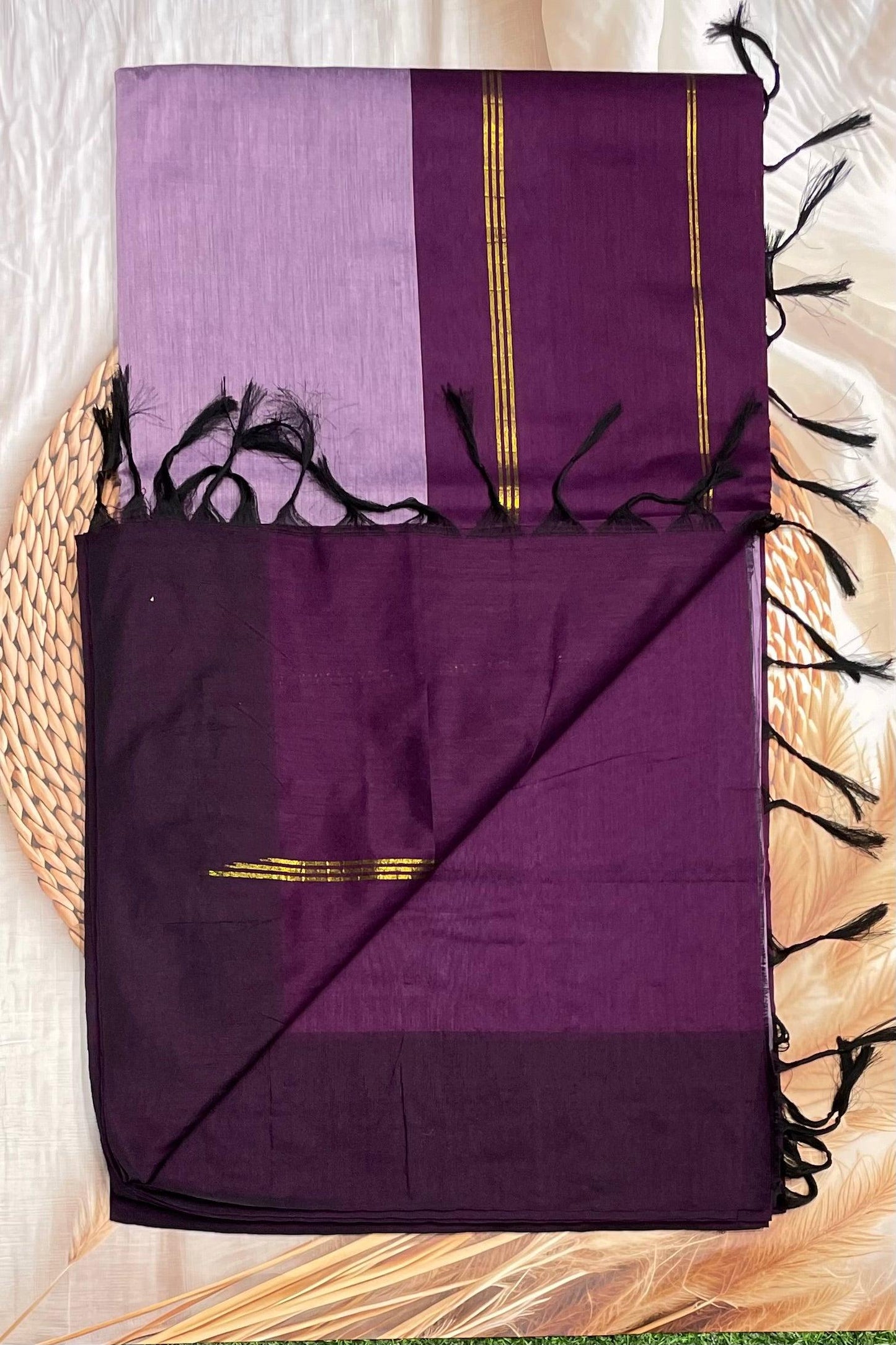 New Gen Kalyani Cotton Tower Border| KCSM02 - Manju Boutique