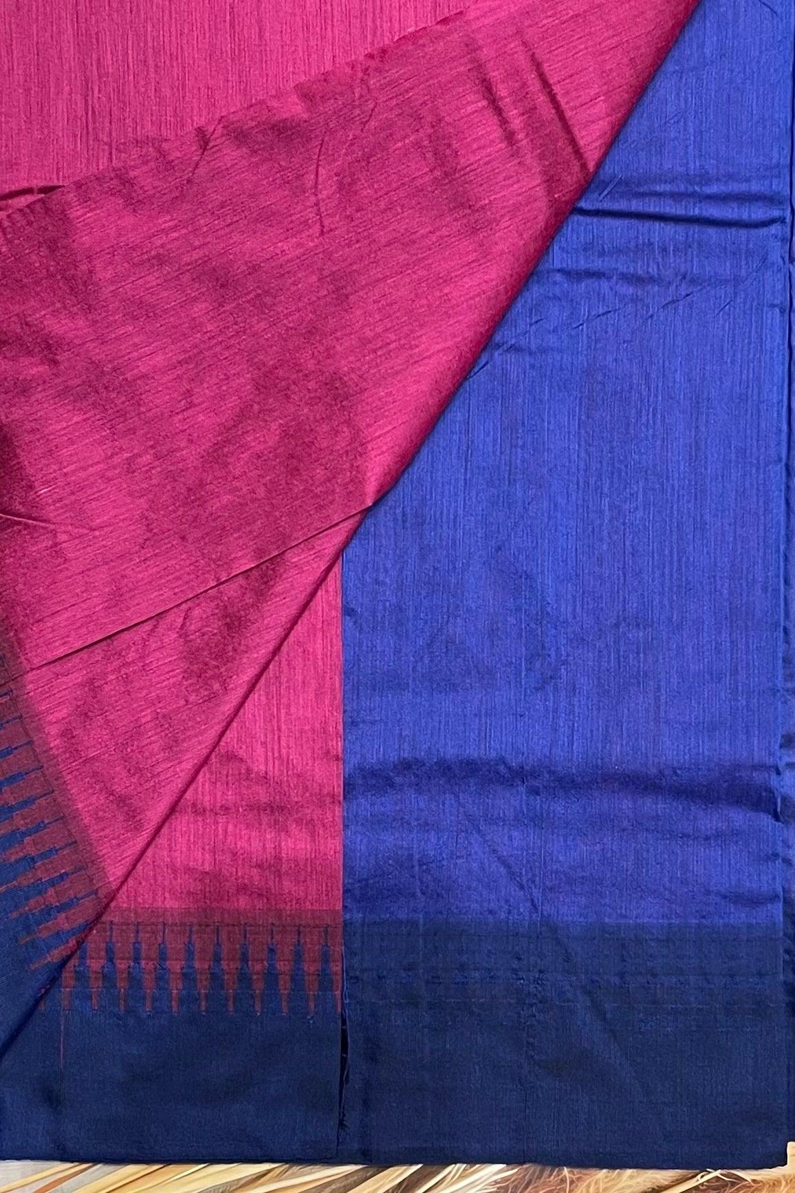New Gen Kalyani Cotton Tower Border| KCSM08 - Manju Boutique