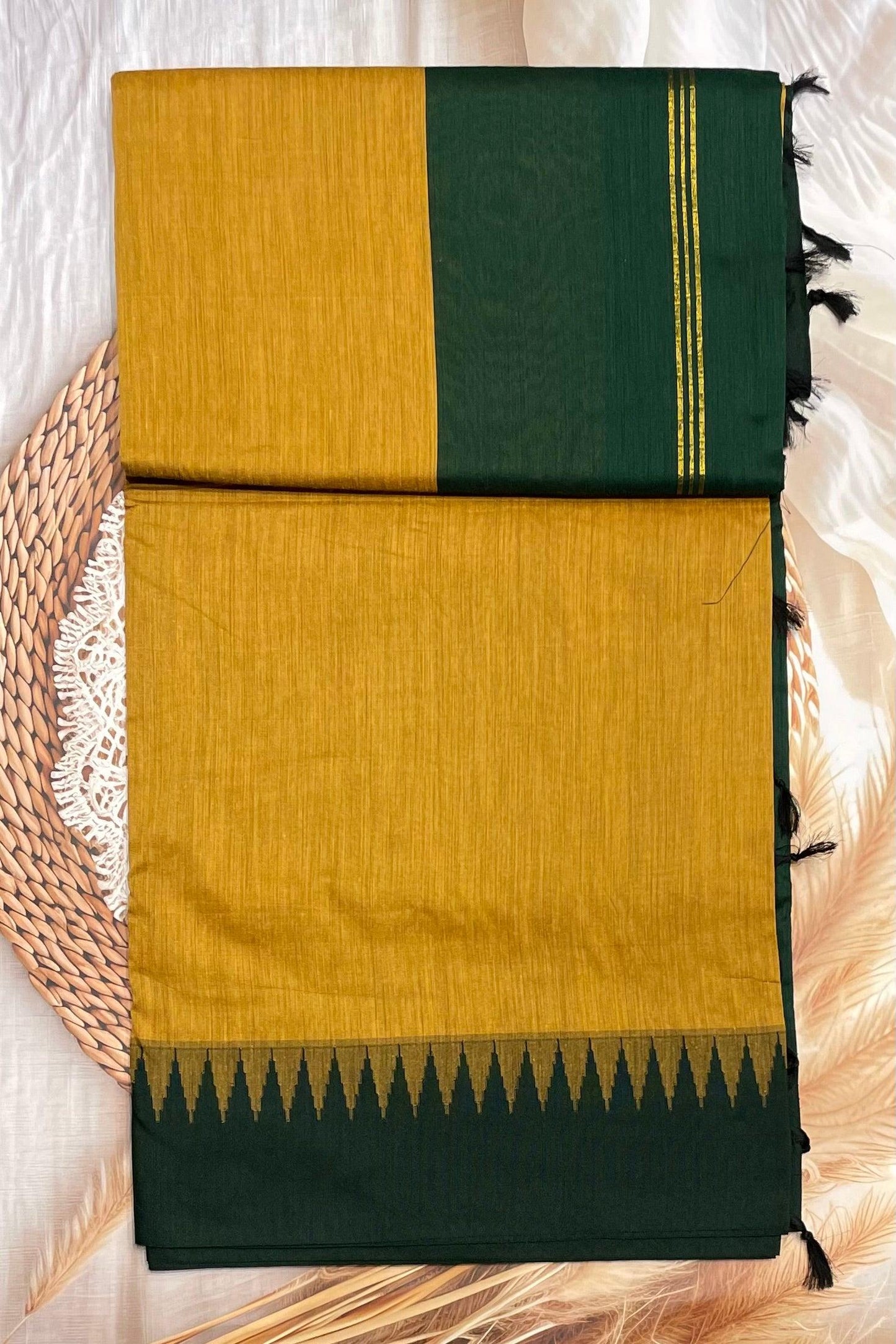 New Gen Kalyani Cotton Tower Border| KCSM03 - Manju Boutique