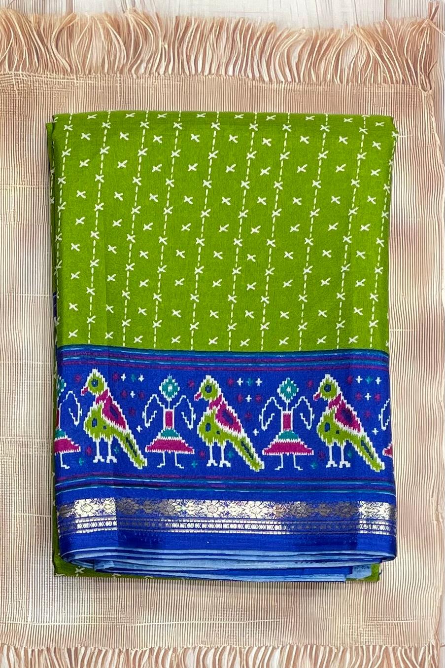 Patola Printed Silk | PS02 - Manju Boutique