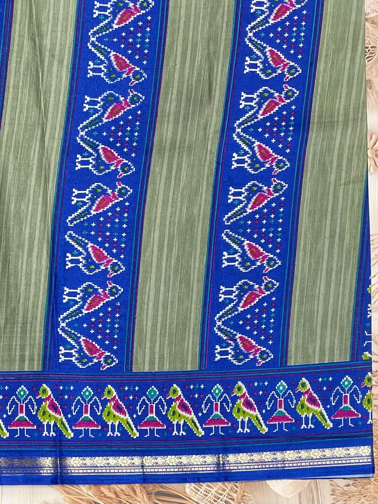 Patola Printed Silk | PS02 - Manju Boutique