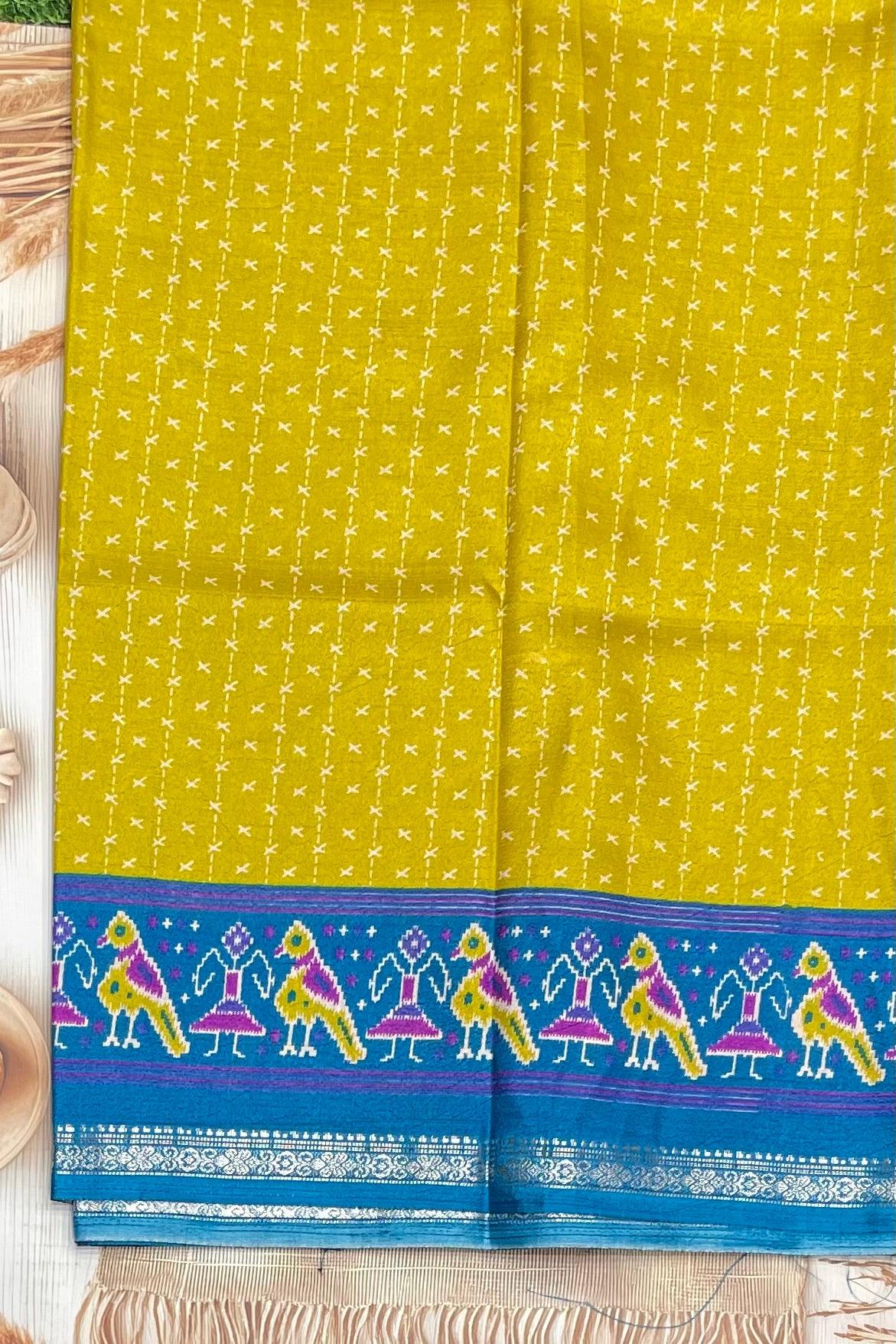 Patola Printed Silk | PS04 - Manju Boutique