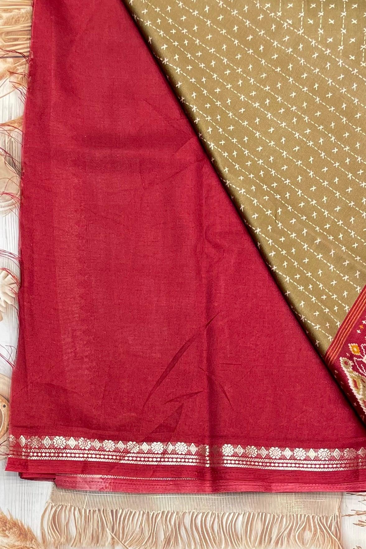Patola Printed Silk | PS12 - Manju Boutique