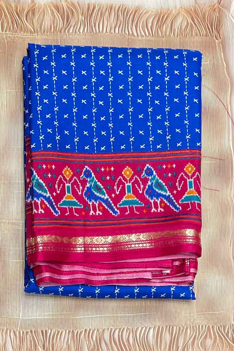 Patola Printed Silk | PS13 - Manju Boutique
