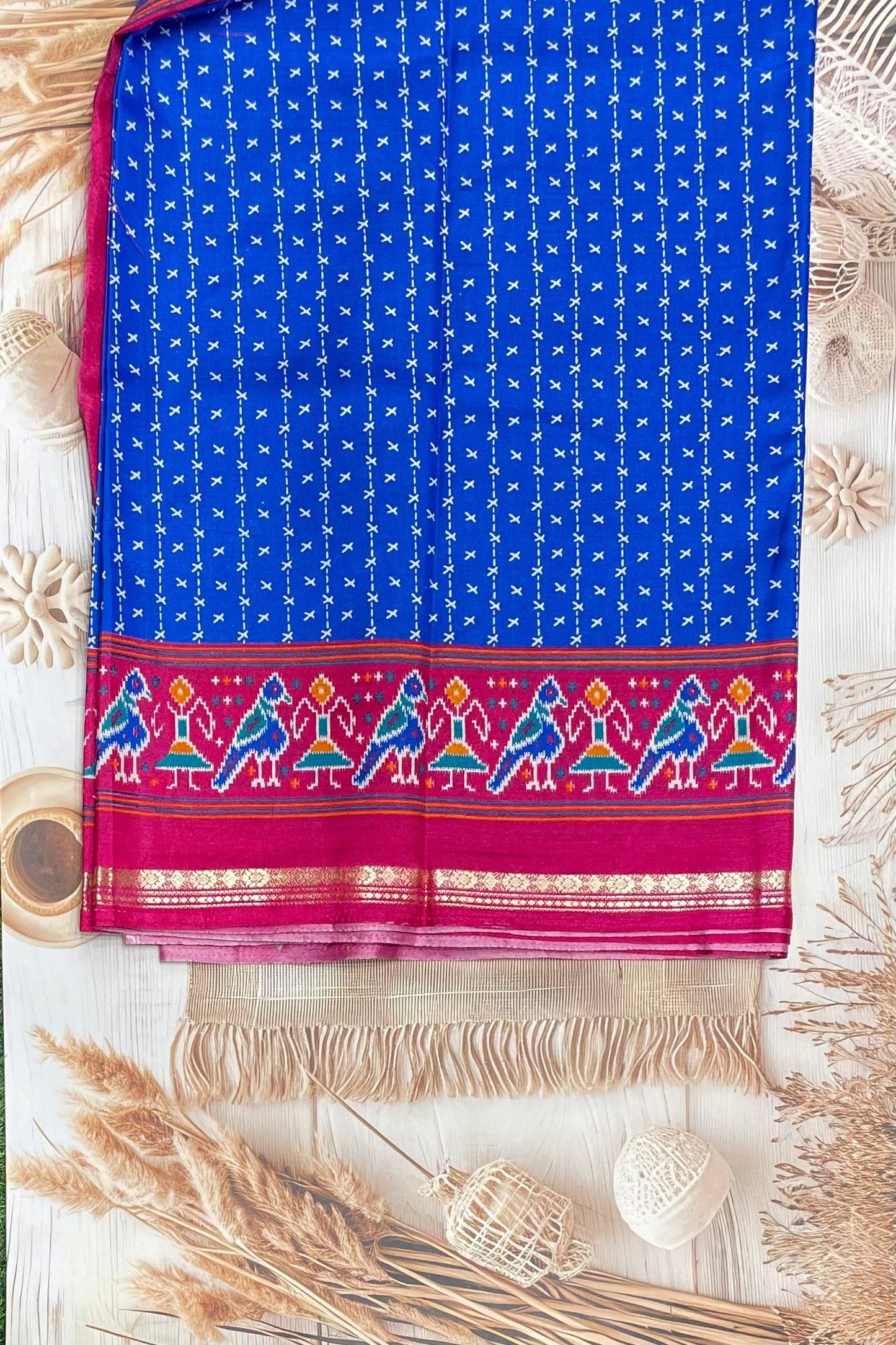 Patola Printed Silk | PS13 - Manju Boutique