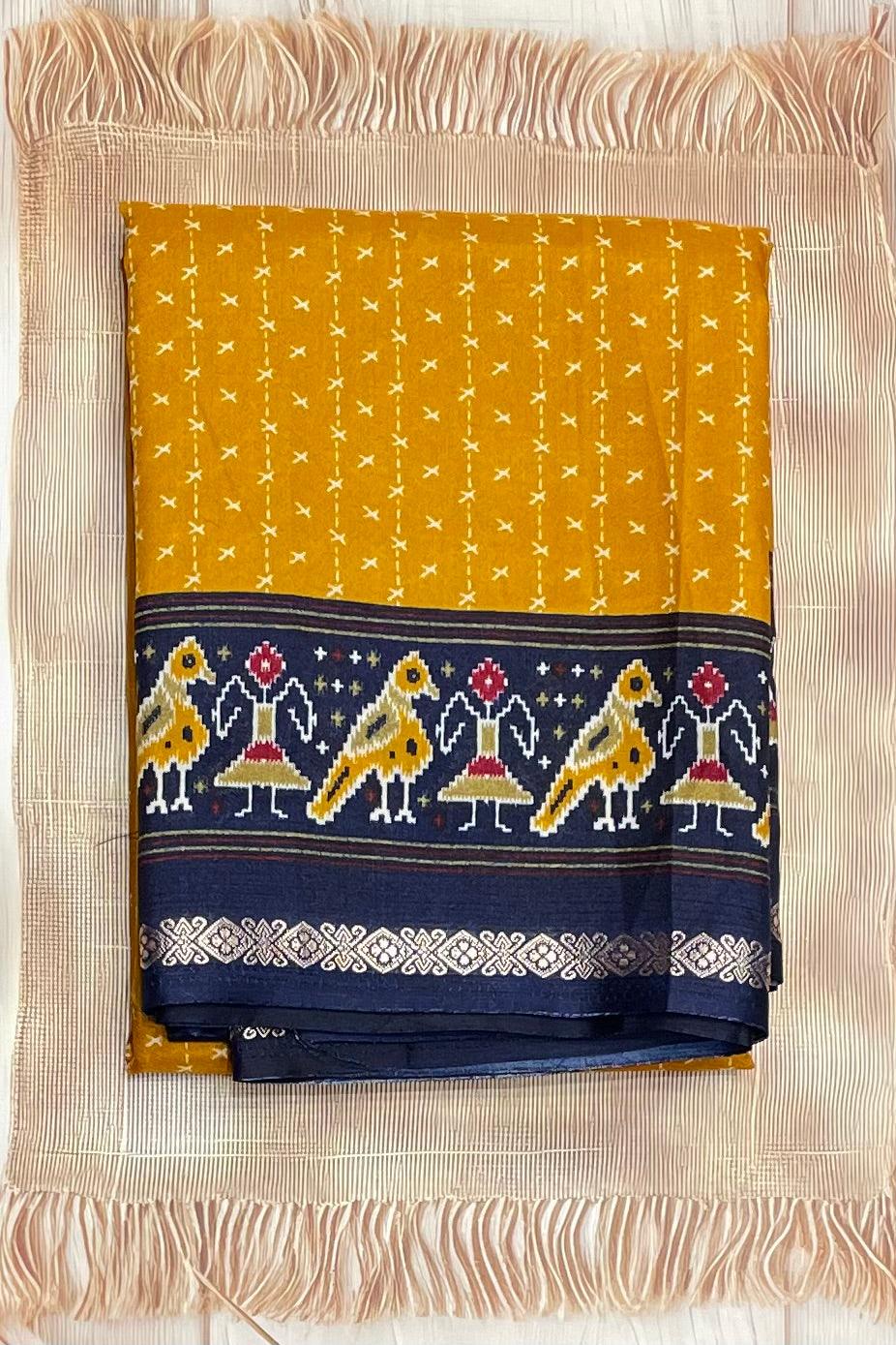 Patola Printed Silk | PS03 - Manju Boutique