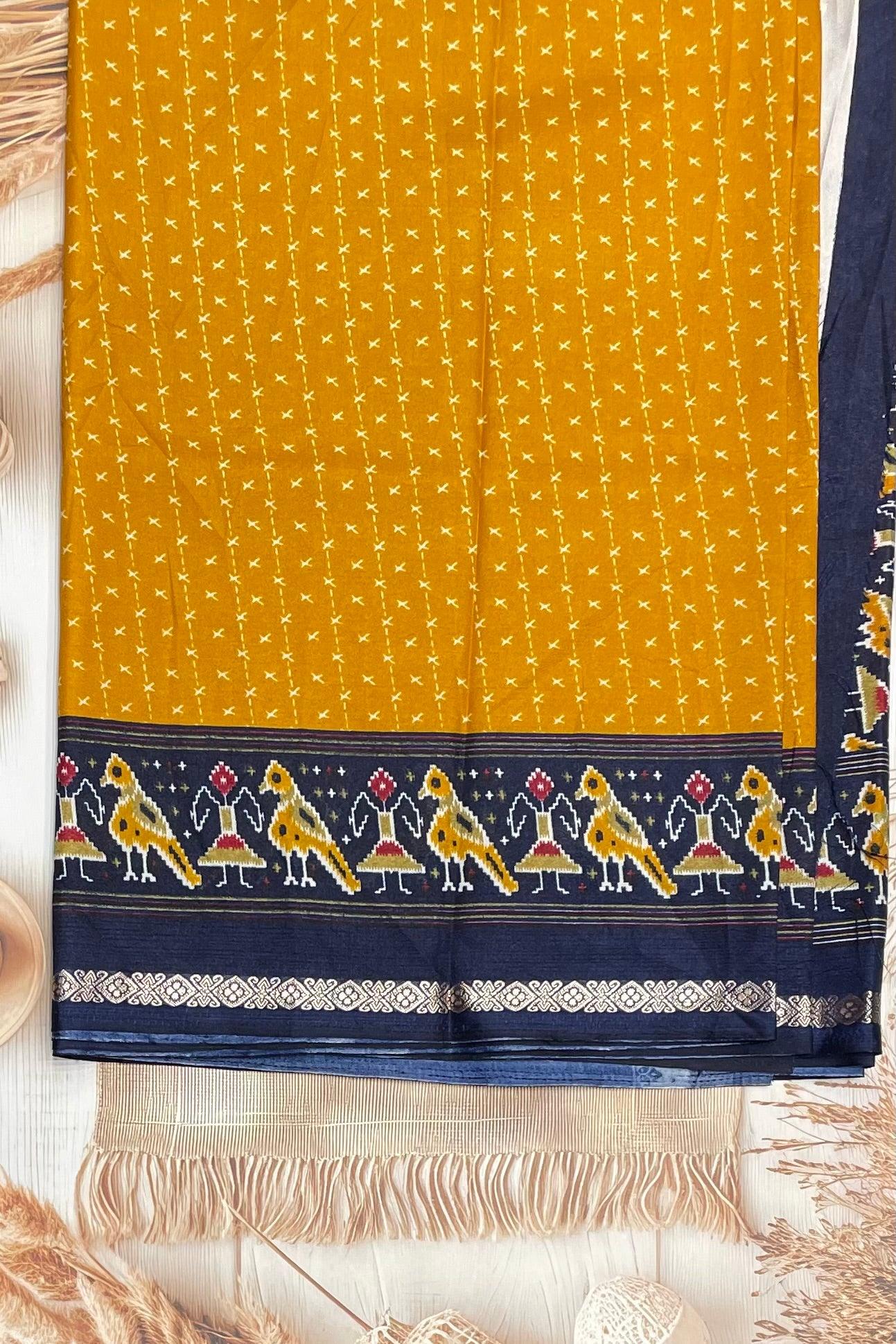 Patola Printed Silk | PS03 - Manju Boutique