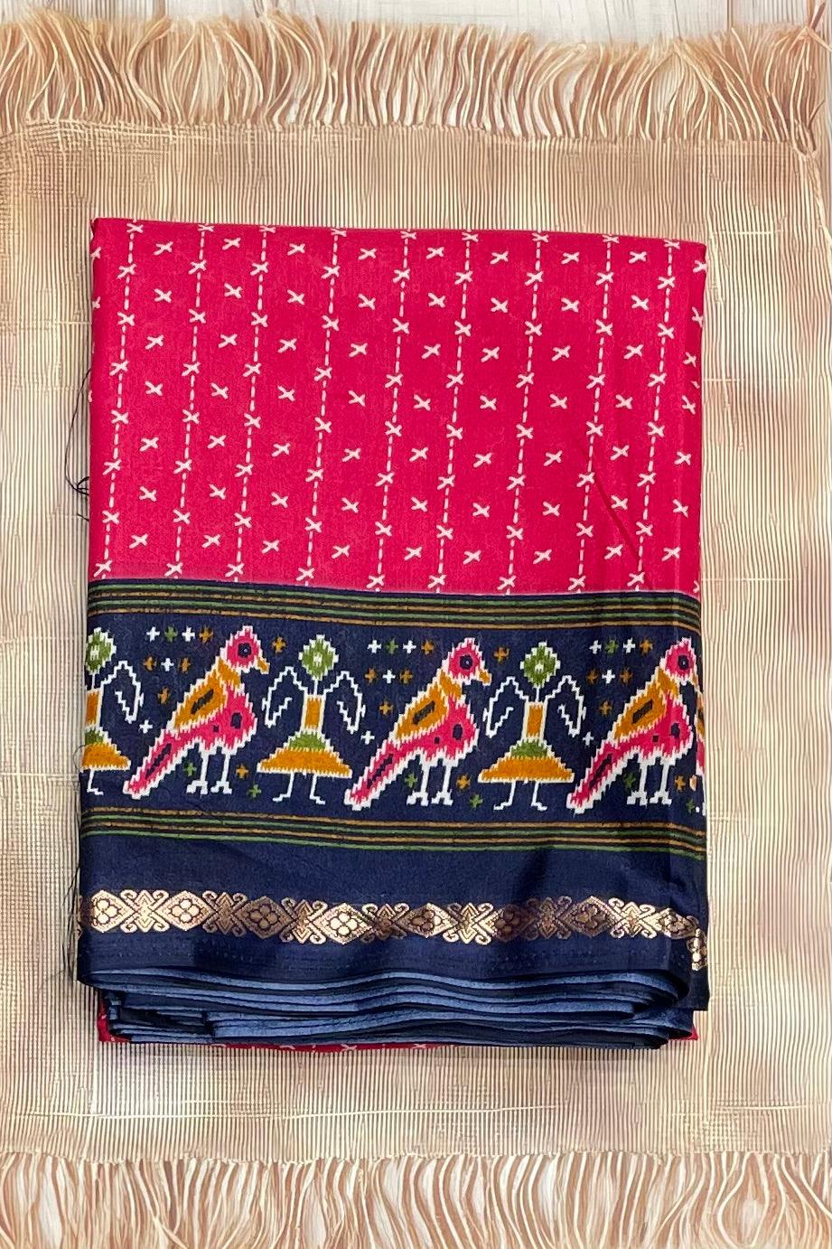 Patola Printed Silk | PS05 - Manju Boutique