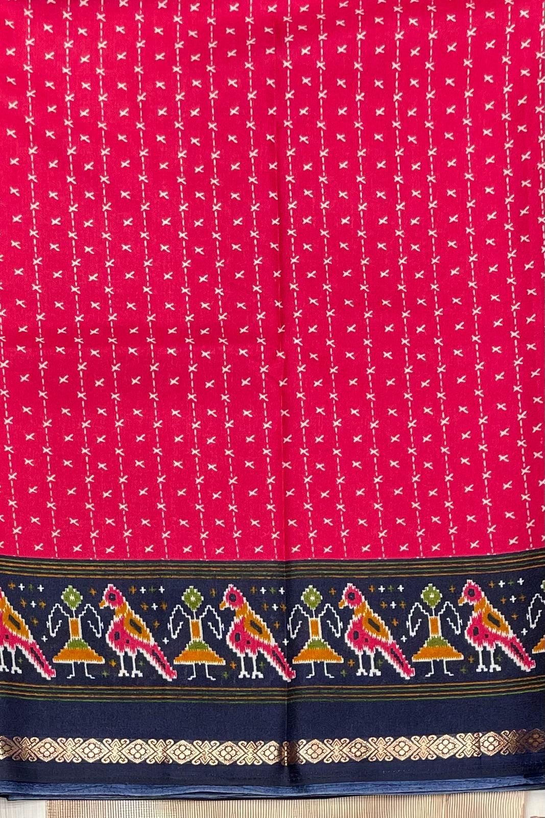 Patola Printed Silk | PS05 - Manju Boutique