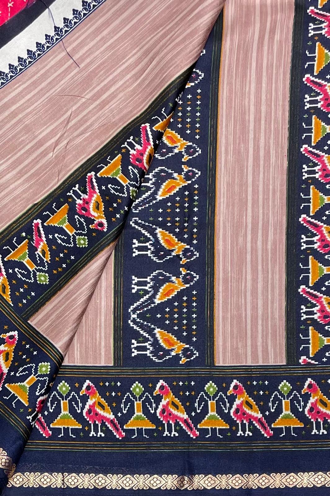 Patola Printed Silk | PS05 - Manju Boutique