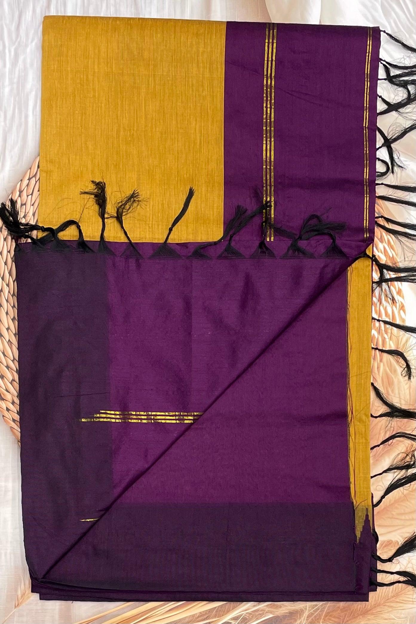 New Gen Kalyani Cotton Tower Border| KCSM10 - Manju Boutique