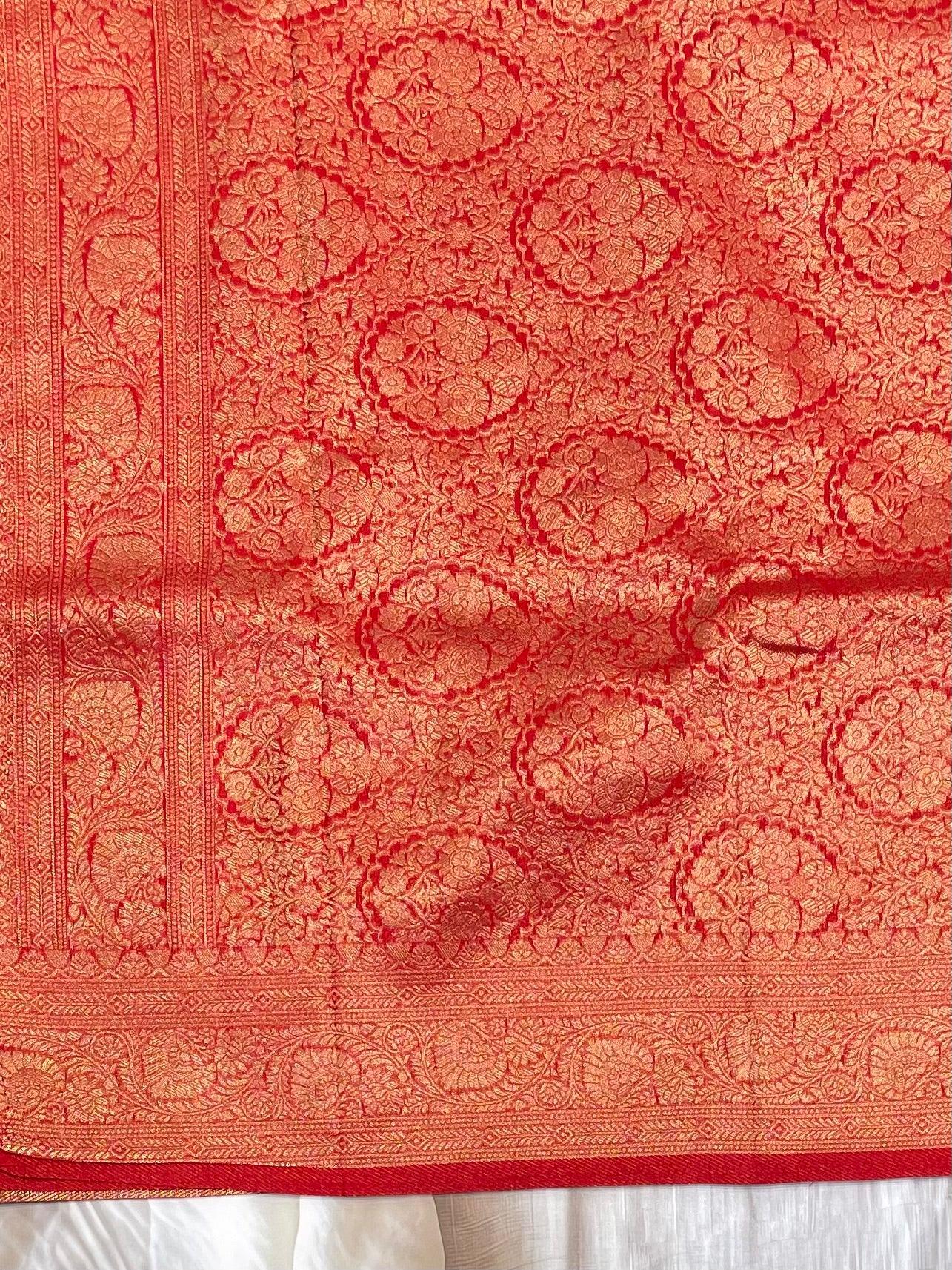 Bridal Soft Silk Saree| MBFC07 - Manju Boutique