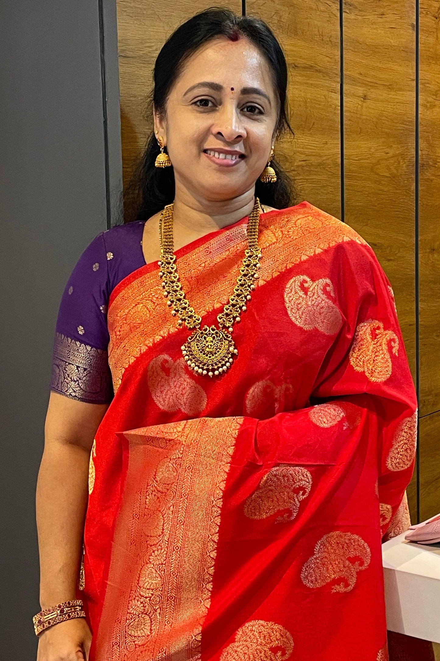 Bridal Soft Silk Saree| MBFC07 - Manju Boutique