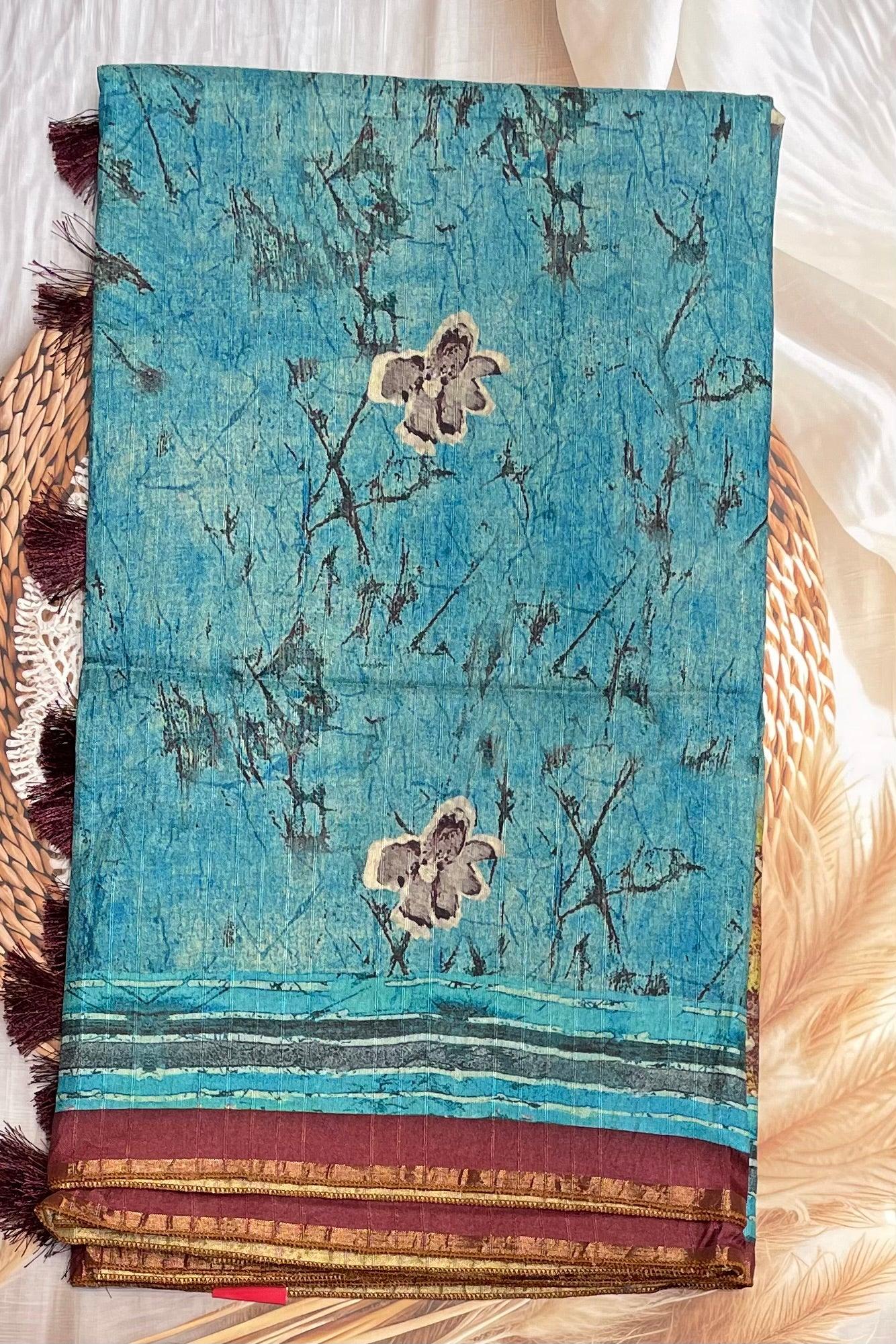 Semi Tussar Silk | MBCC07 - Manju Boutique