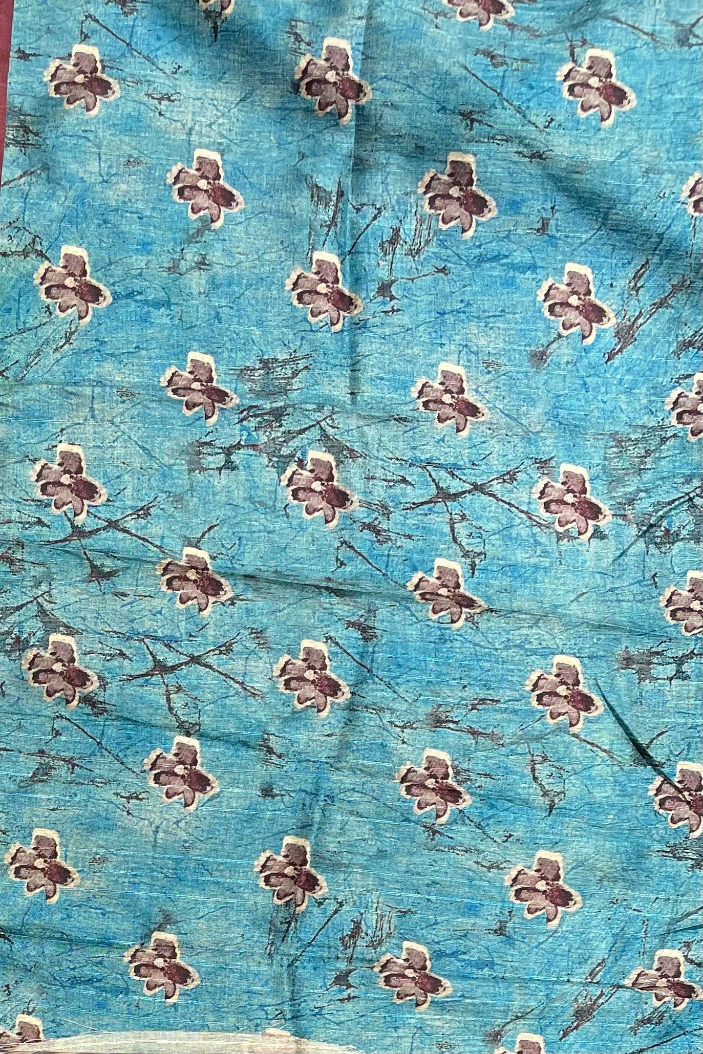 Semi Tussar Silk | MBCC07 - Manju Boutique