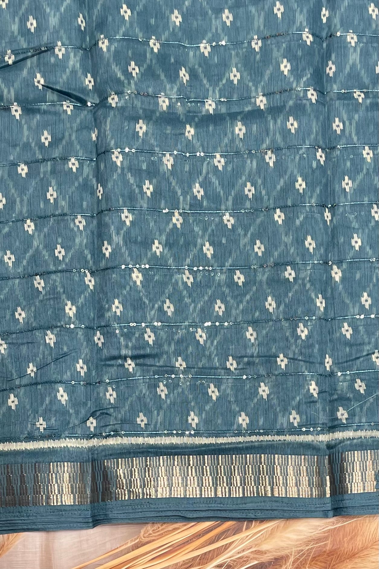 Sequins Chanderi Cotton | MBSC13
