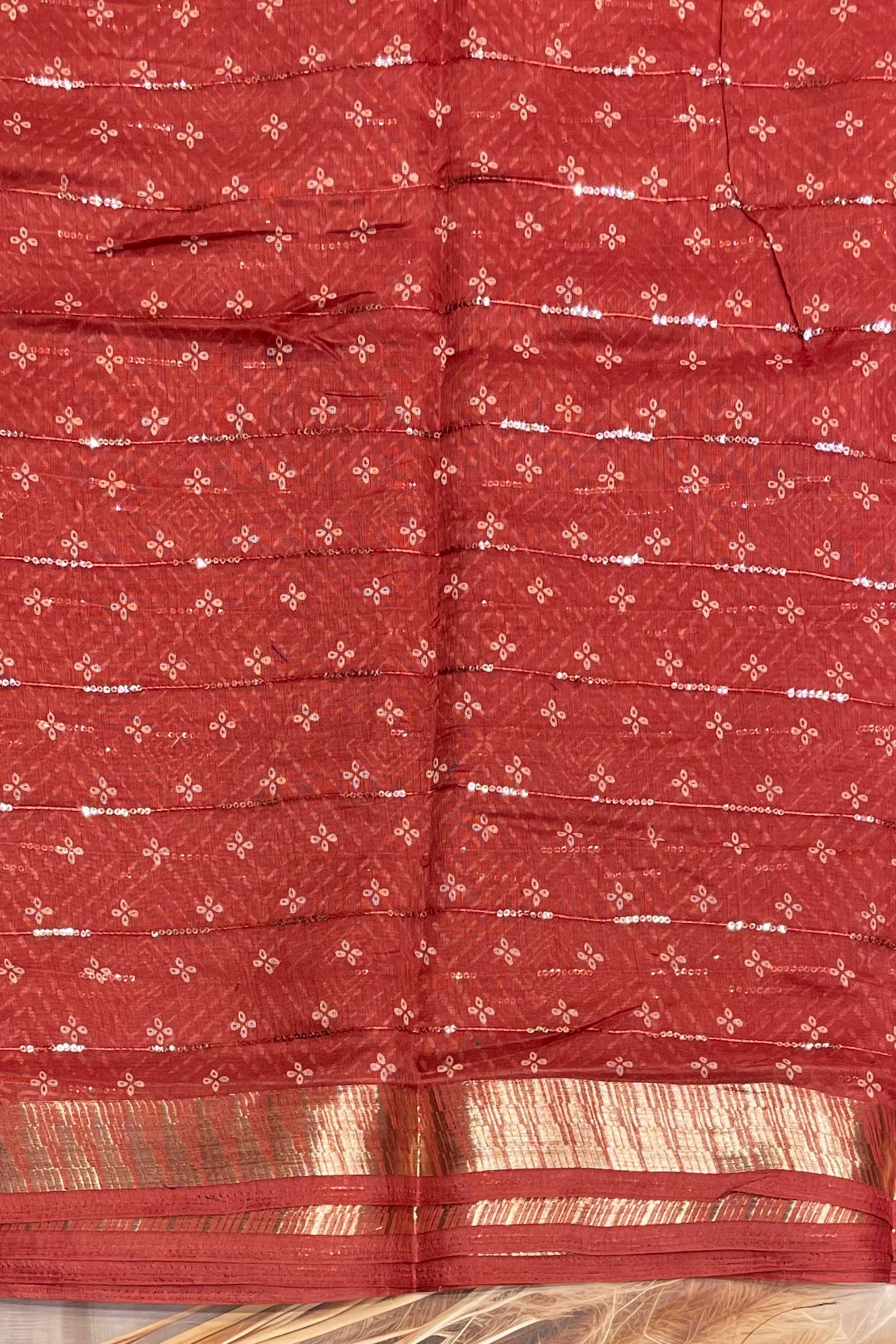 Sequins Chanderi Cotton | MBSC15