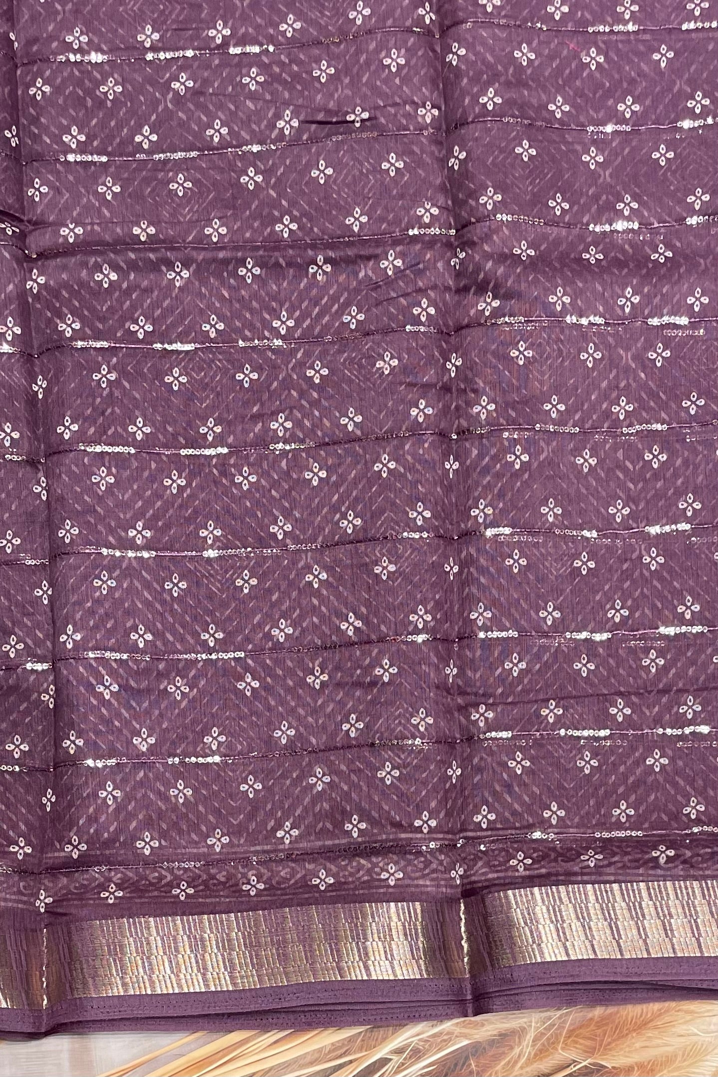 Sequins Chanderi Cotton | MBSC16
