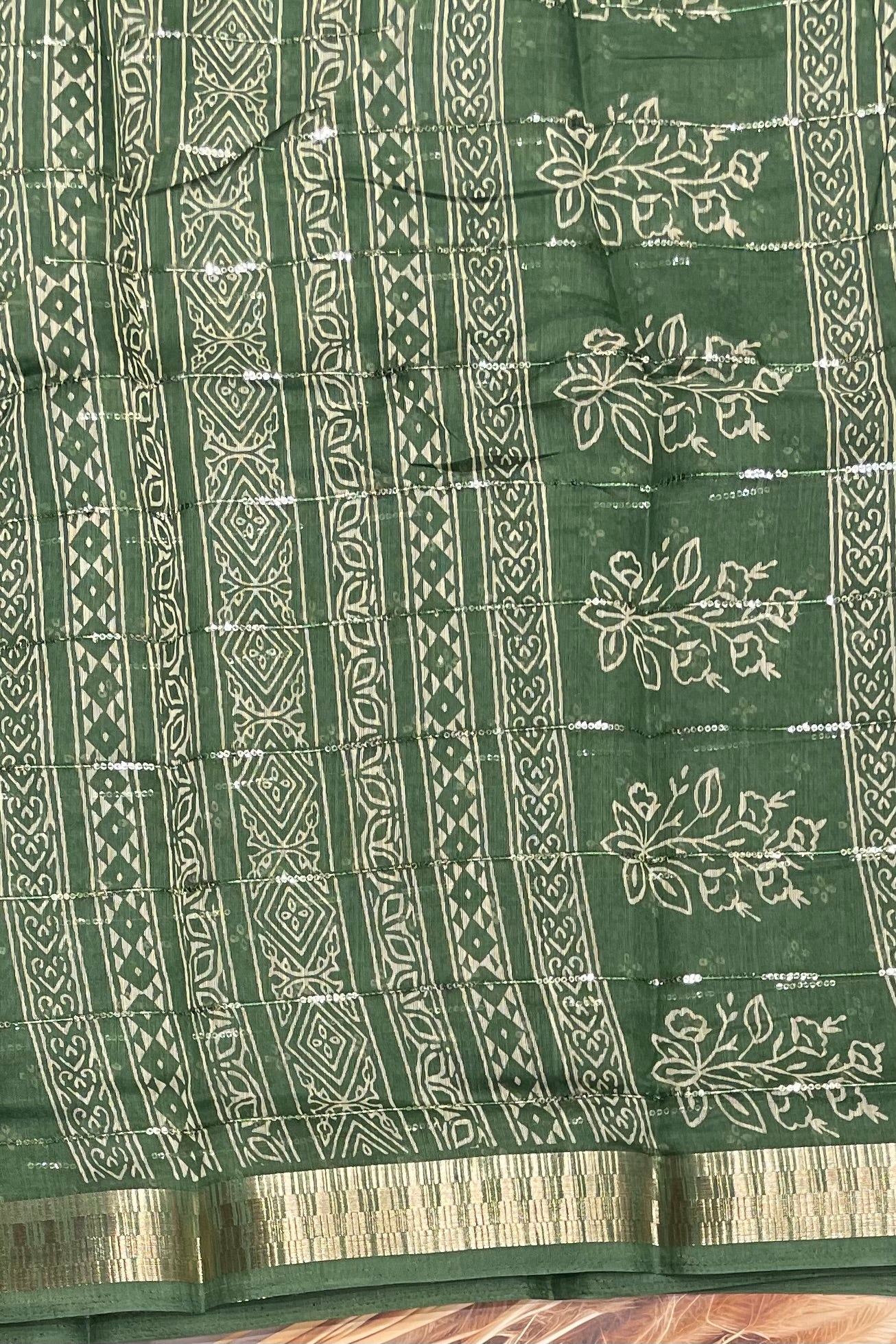 Sequins Chanderi Cotton | MBSC18