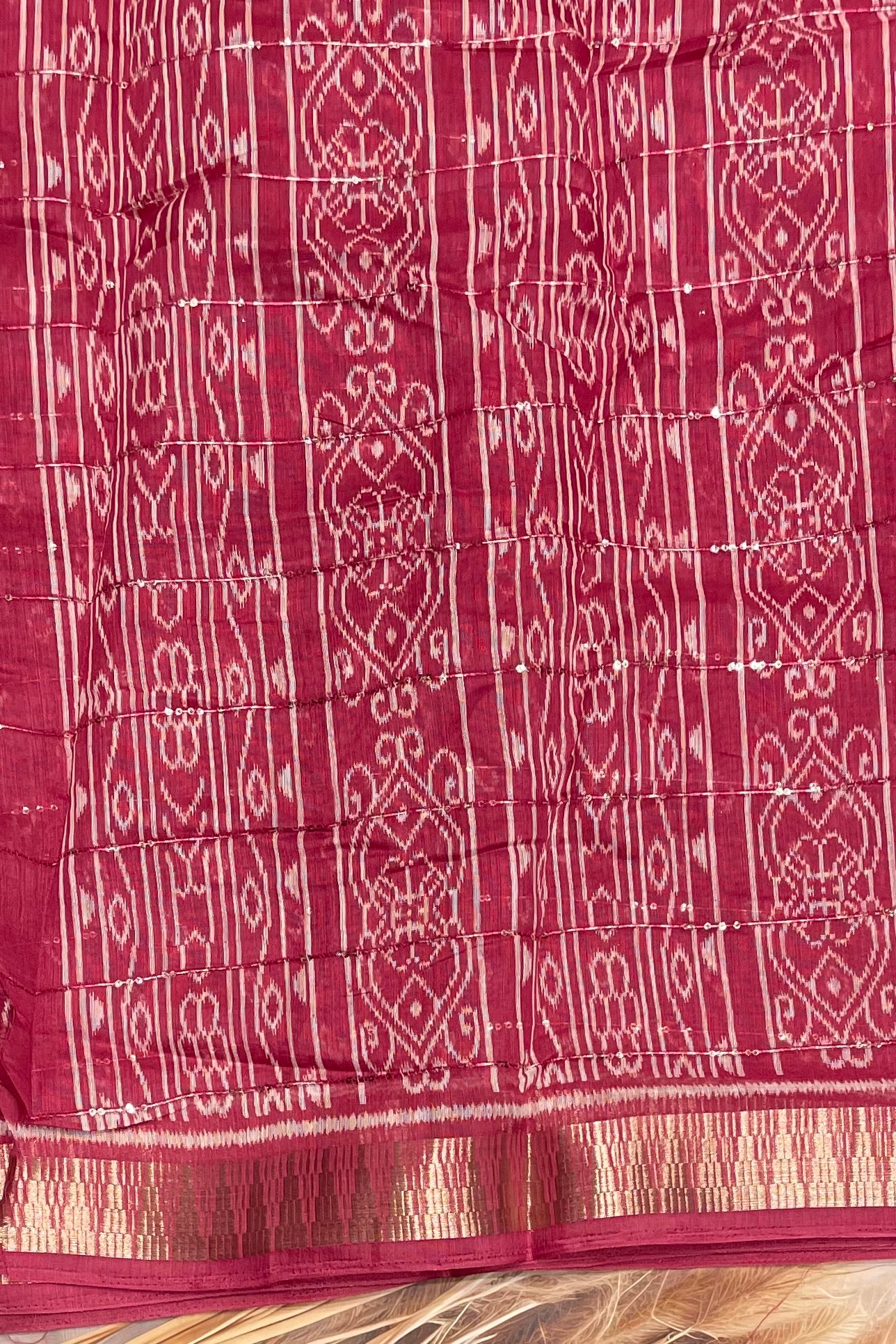 Sequins Chanderi Cotton | MBSC23