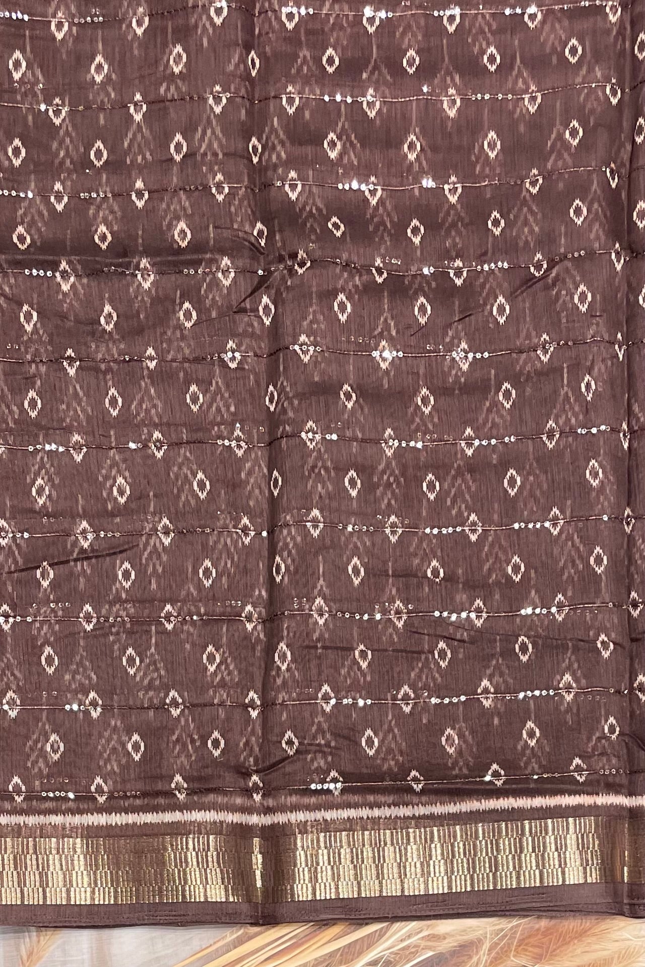 Sequins Chanderi Cotton | MBSC29