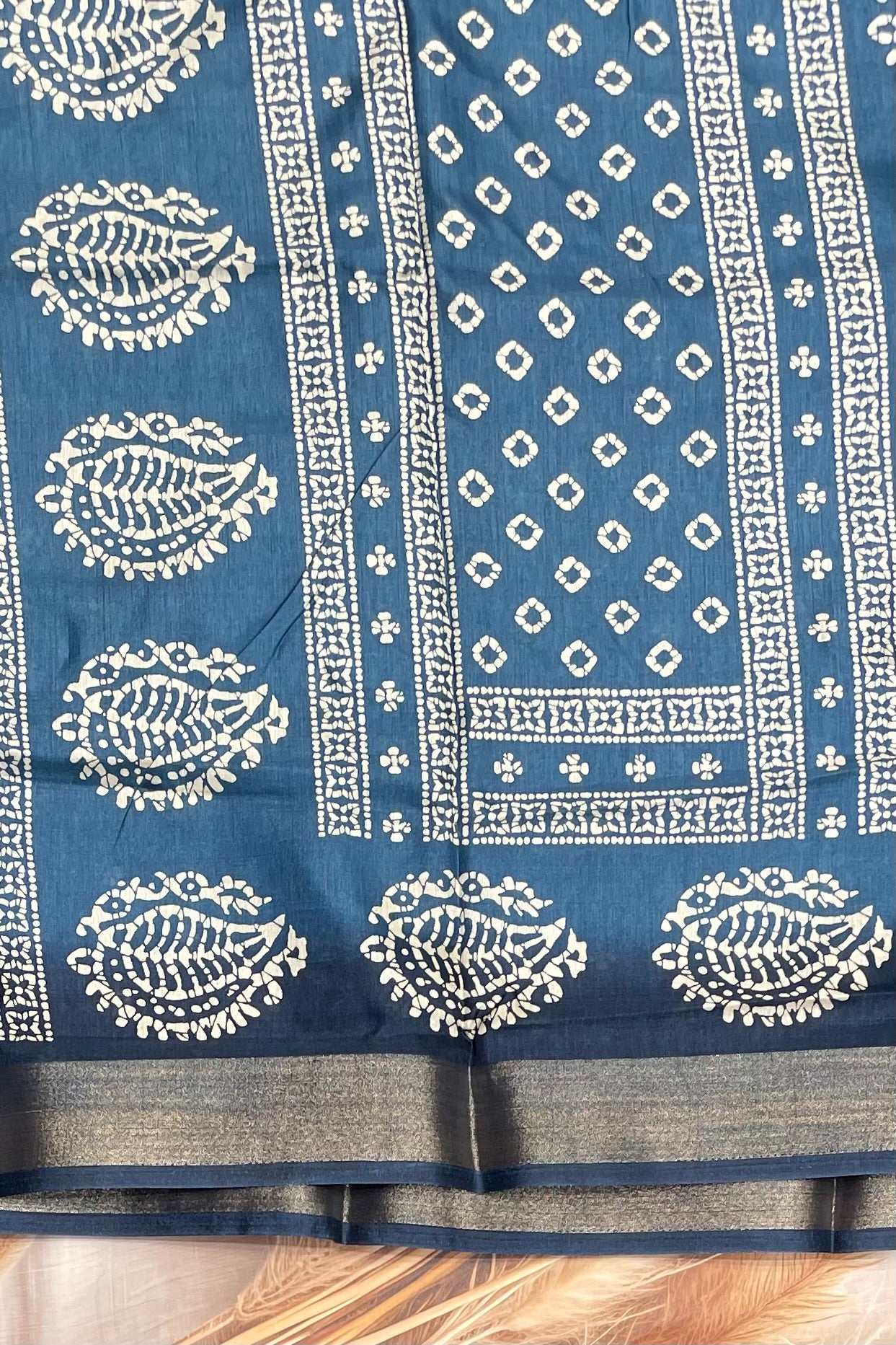 Premium Sequins Dola Silk Saree in Blue Color β Elegant, Lightweight, and Shimmering Design | Manju Boutique