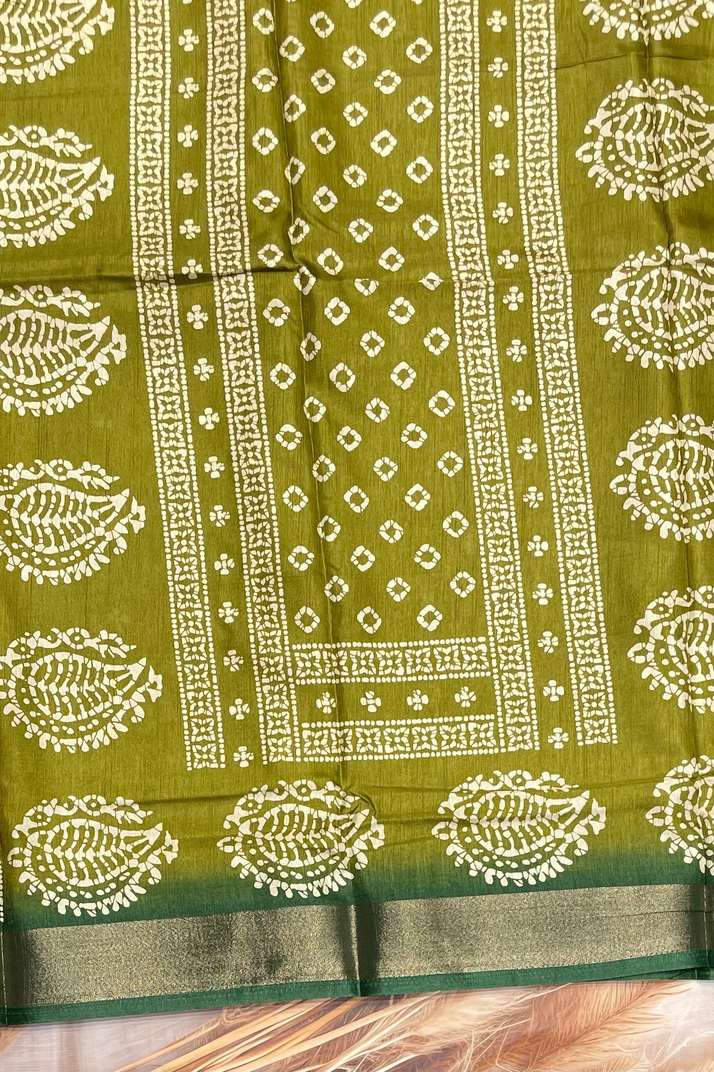 Premium Sequins Dola Silk Saree in Mehendi Green β Elegant, Lightweight, and Shimmering Design | Manju Boutique