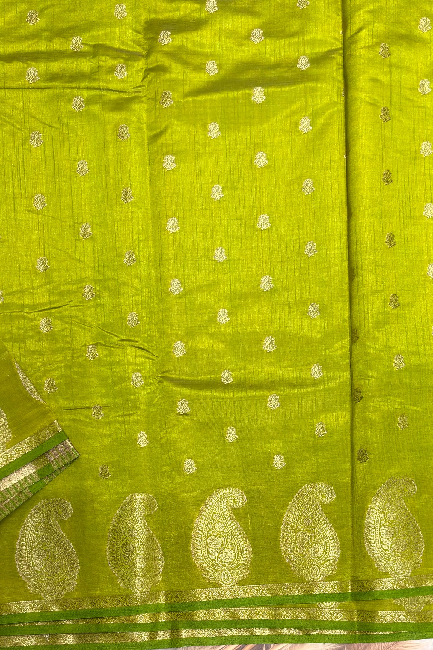 Raw Silk |Fresh Green | RS07