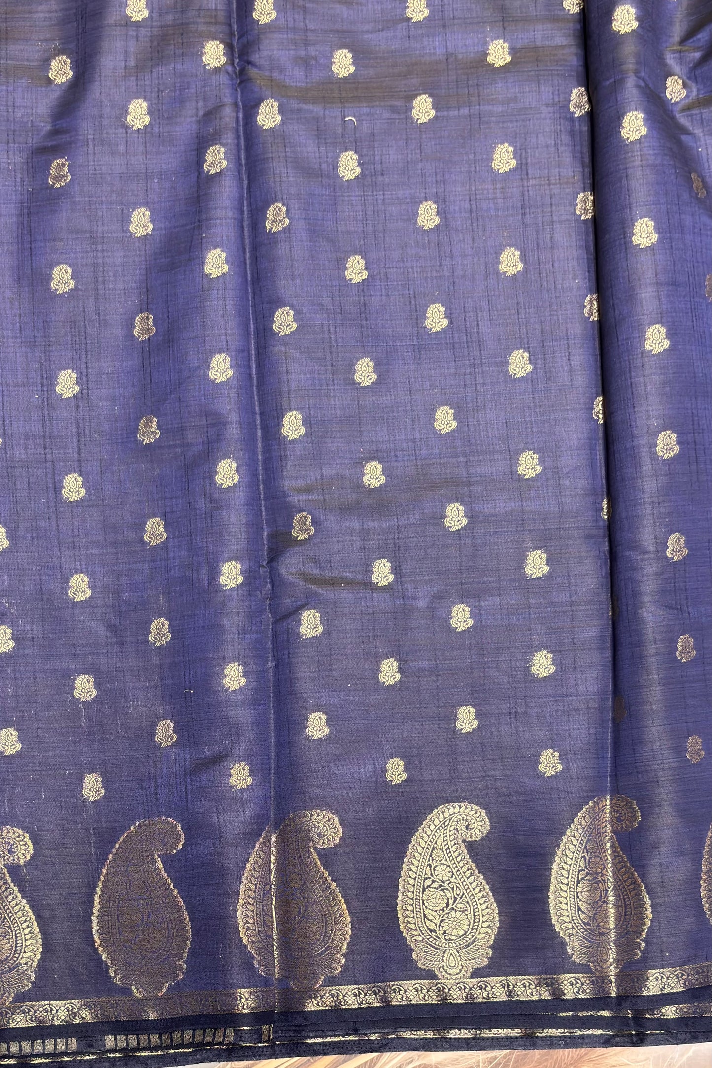 Raw Silk |Navy Blue| RS08