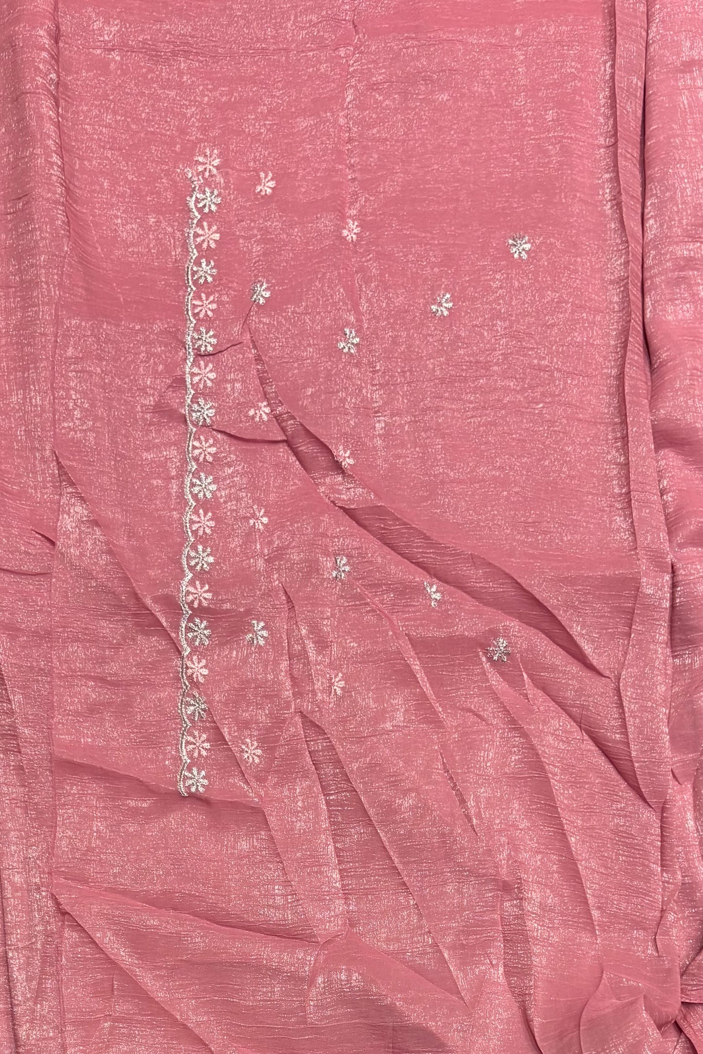 Cutwork Designer Saree| MCW05 | Onion Pink