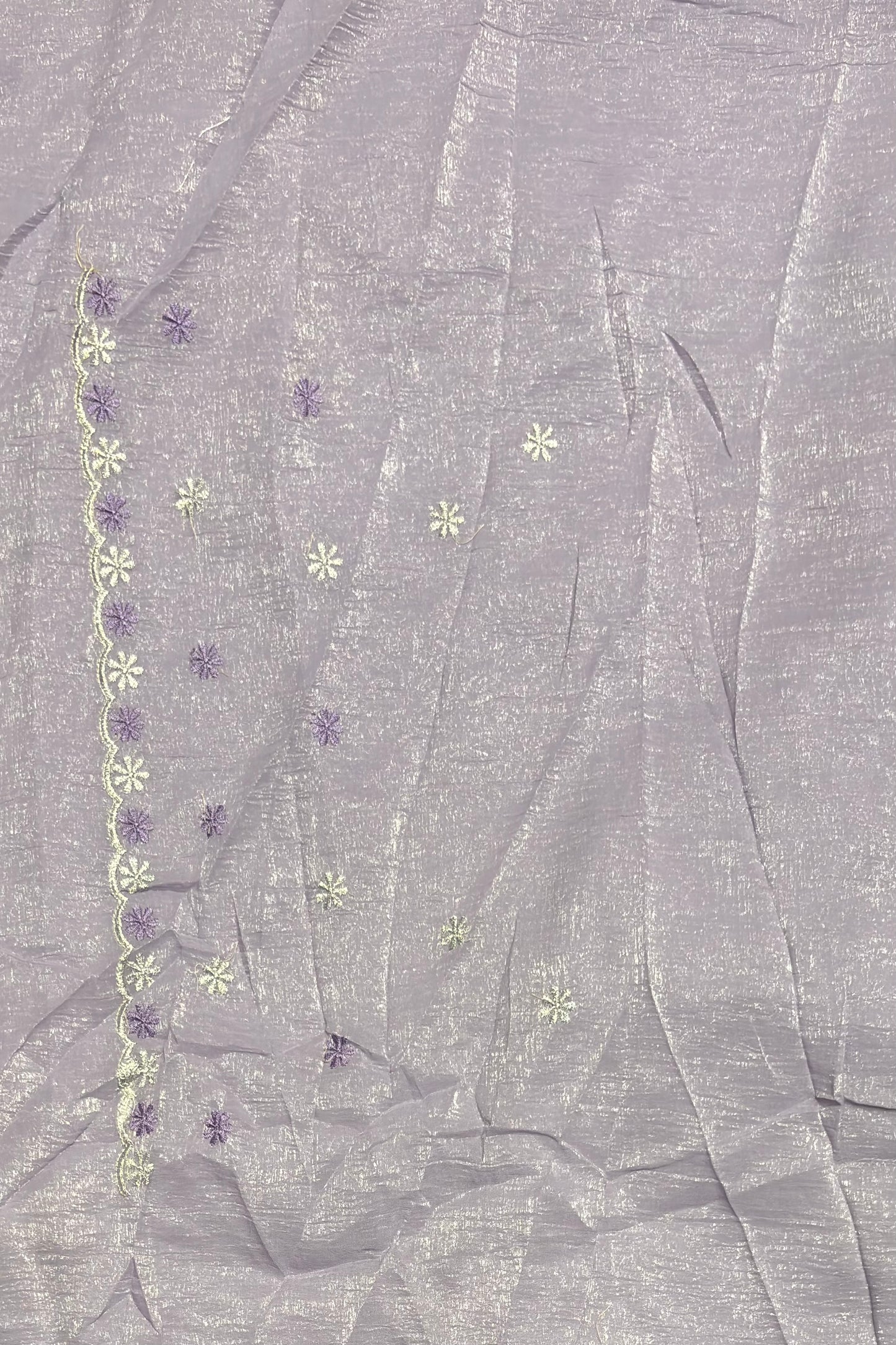 Cutwork Designer Saree| MCW03| Lavender