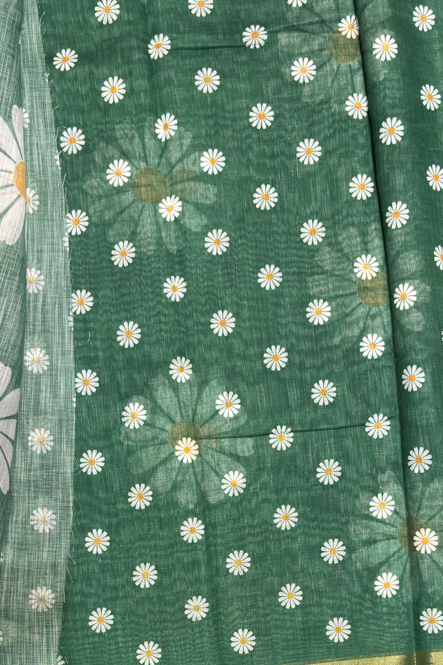 Premium Linen Cotton | Bot Green | MBLC24